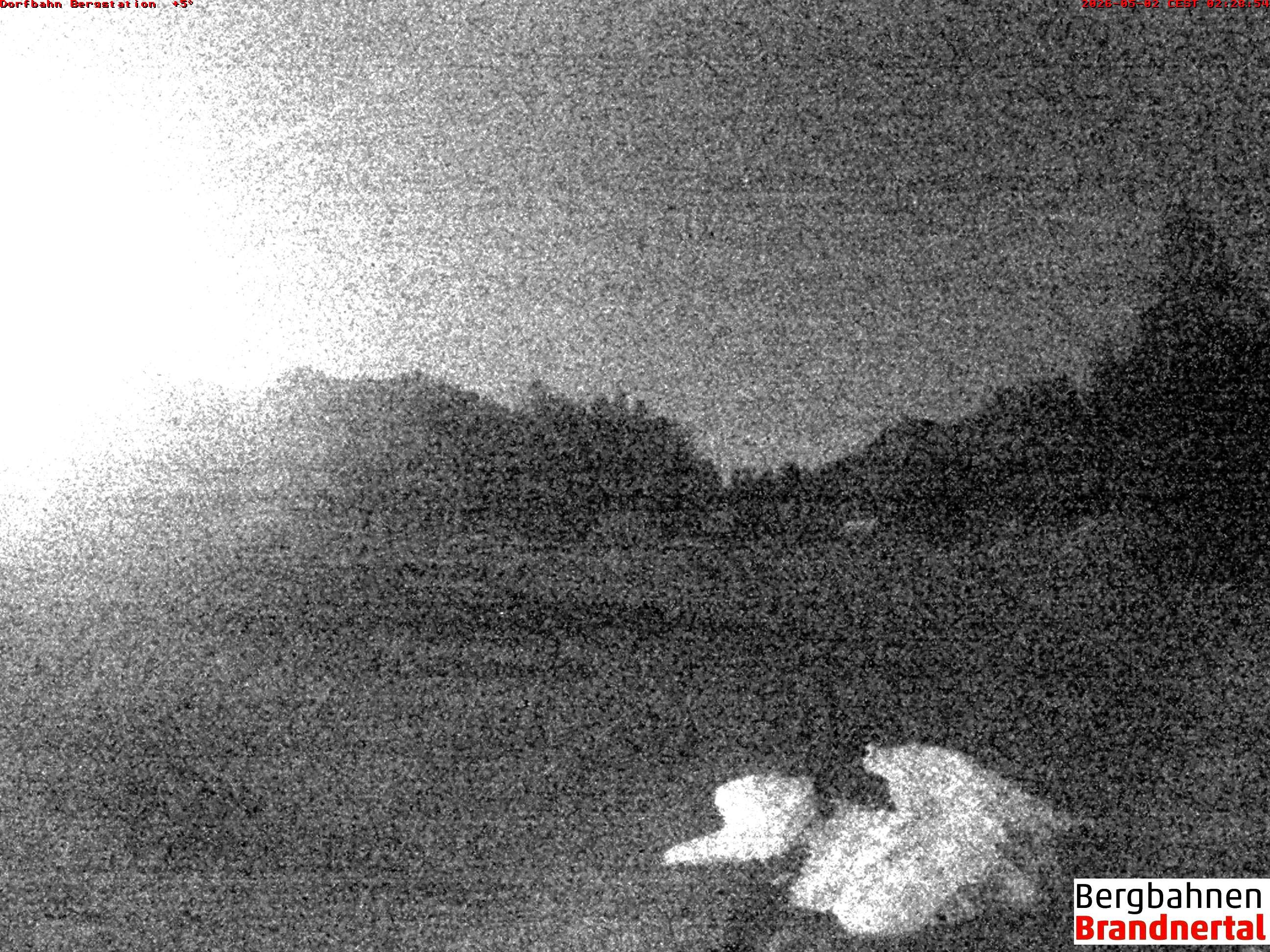 Archiv Foto Webcam Bergstation Dorfbahn, Brandnertal in Vorarlberg