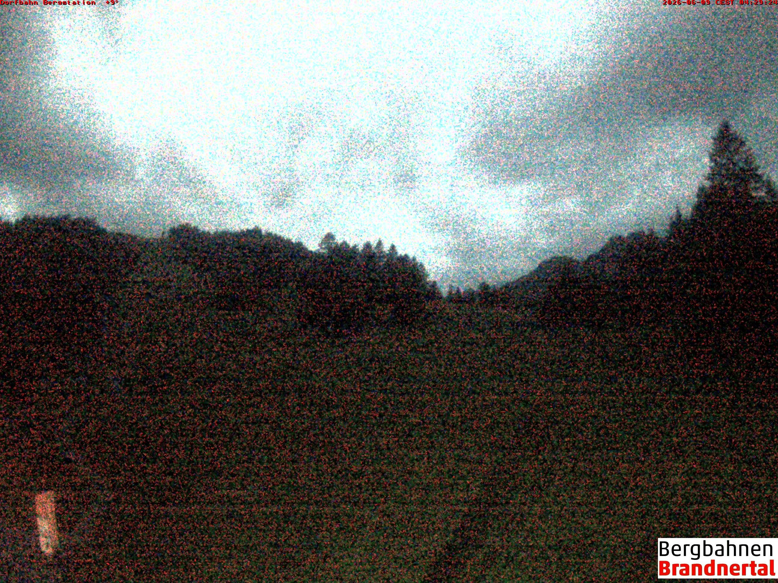 Archiv Foto Webcam Bergstation Dorfbahn, Brandnertal in Vorarlberg