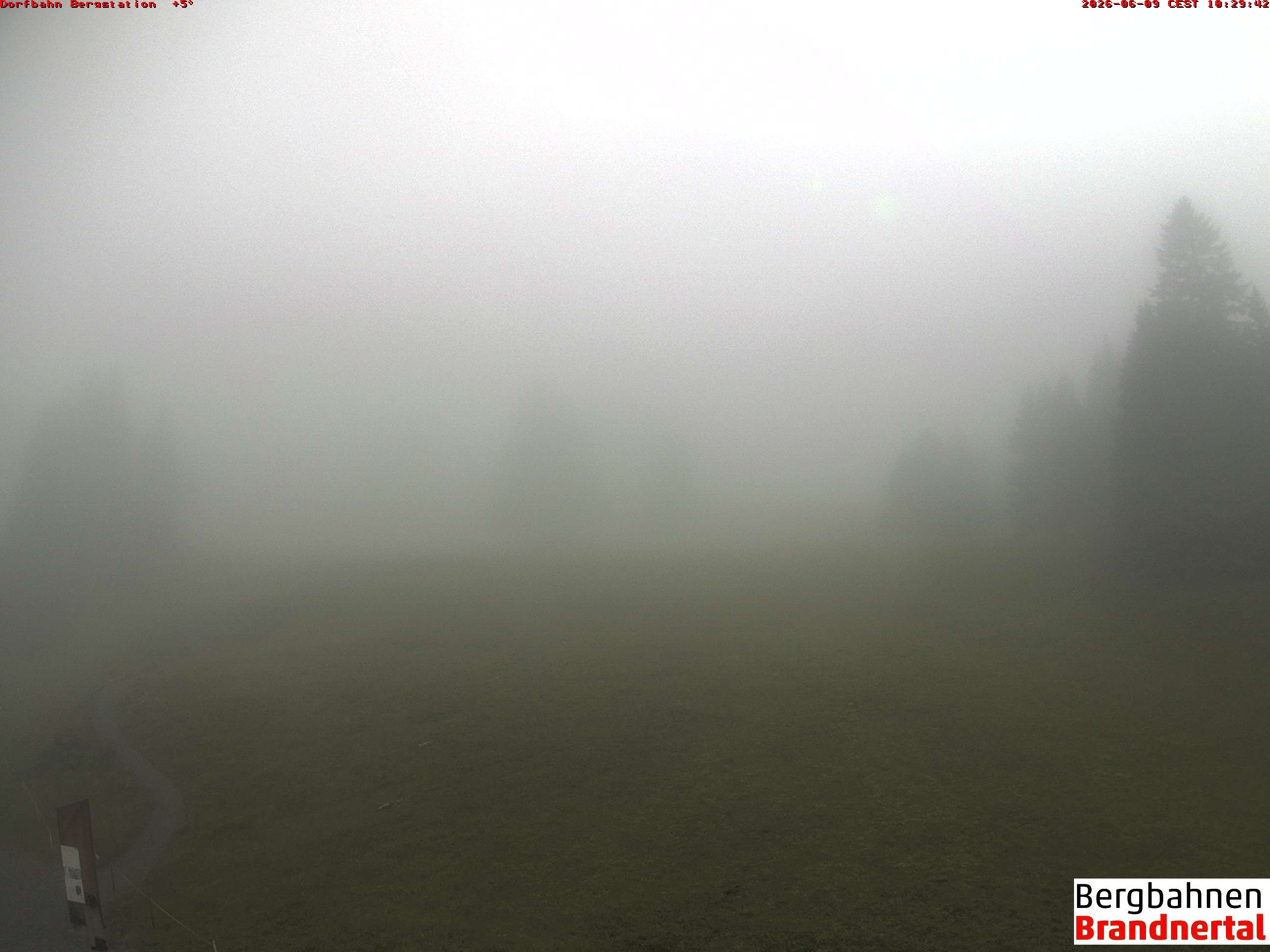 Archiv Foto Webcam Bergstation Dorfbahn, Brandnertal in Vorarlberg