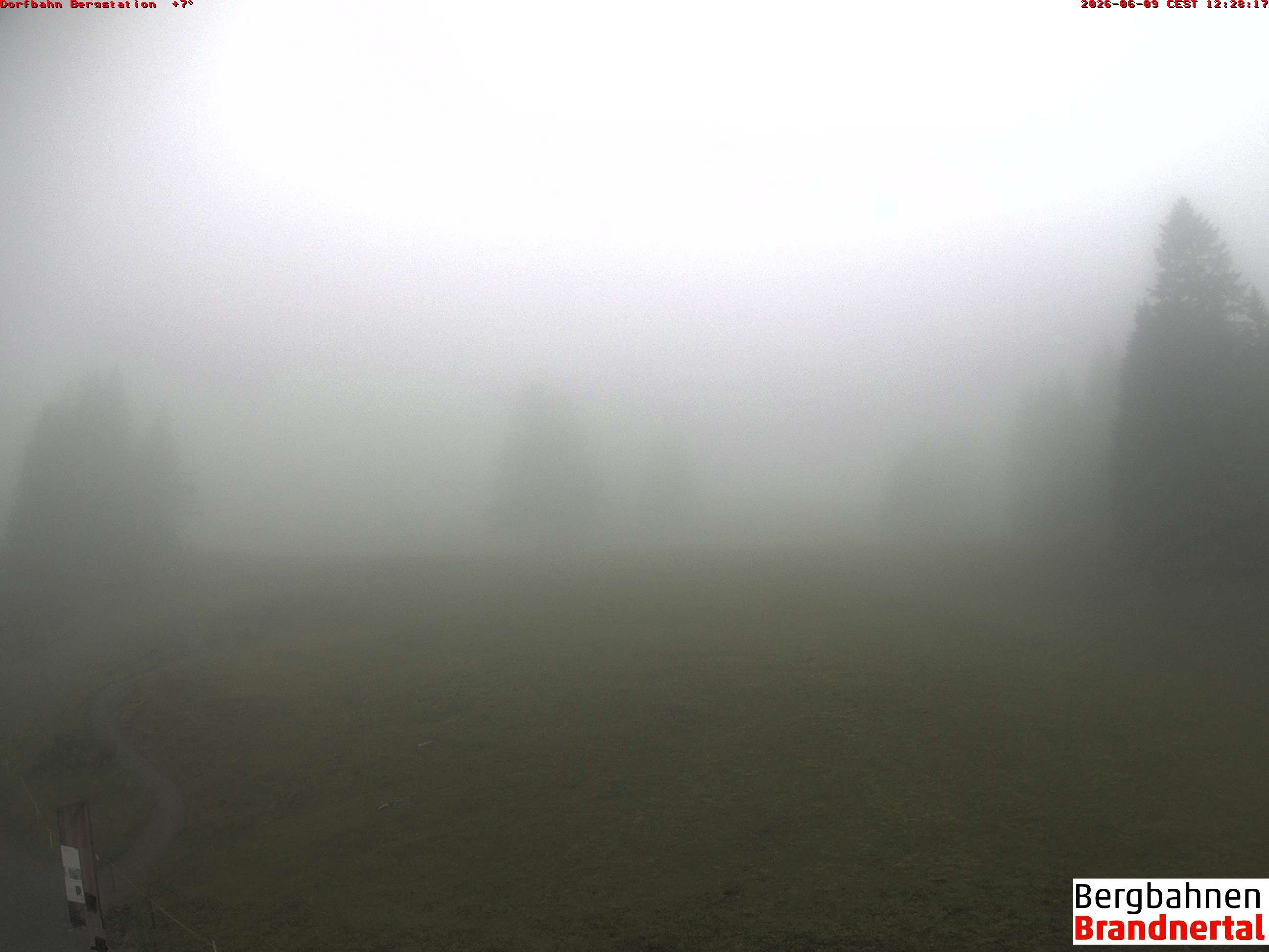 Archiv Foto Webcam Bergstation Dorfbahn, Brandnertal in Vorarlberg