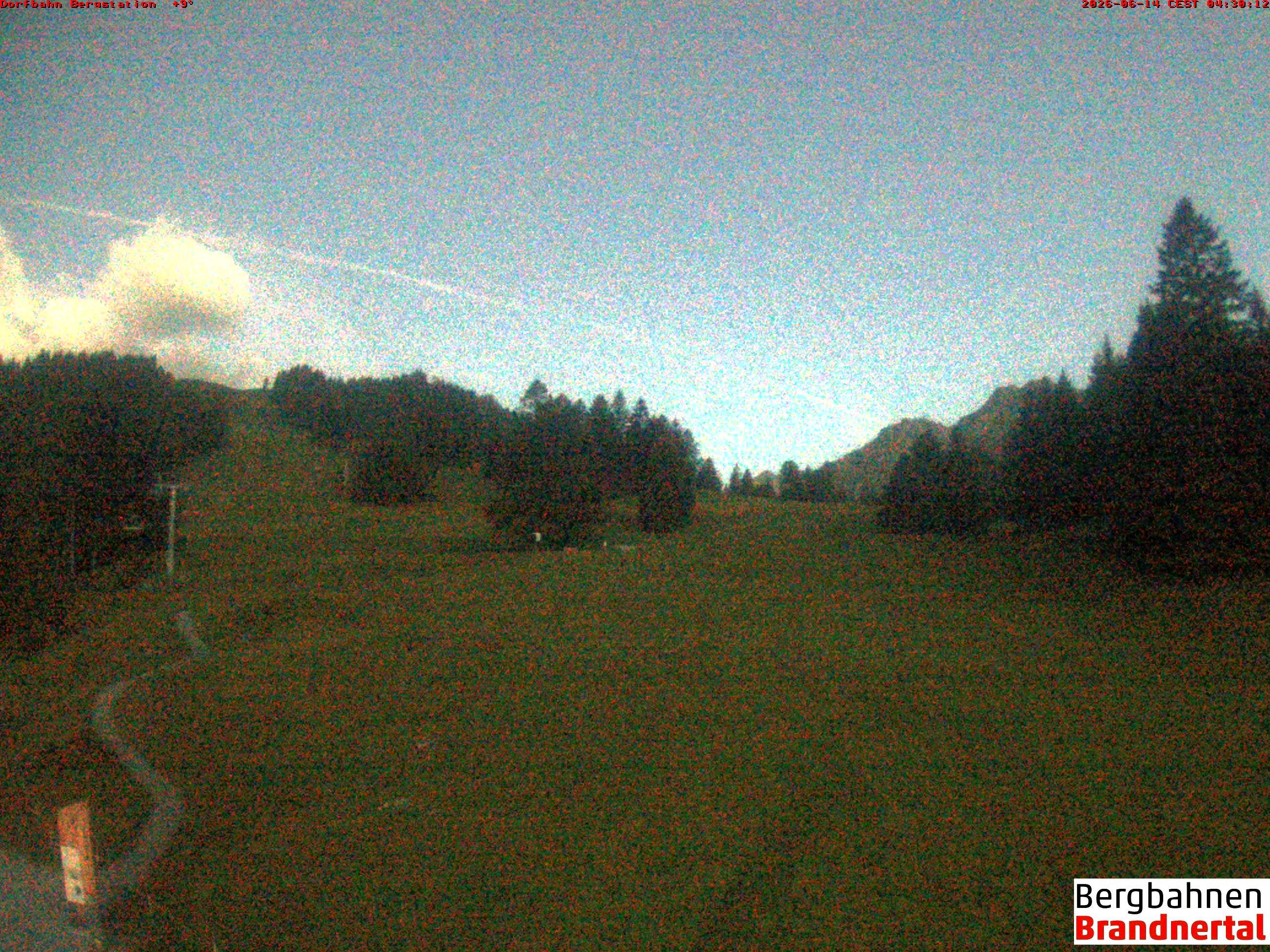 Archiv Foto Webcam Bergstation Dorfbahn, Brandnertal in Vorarlberg