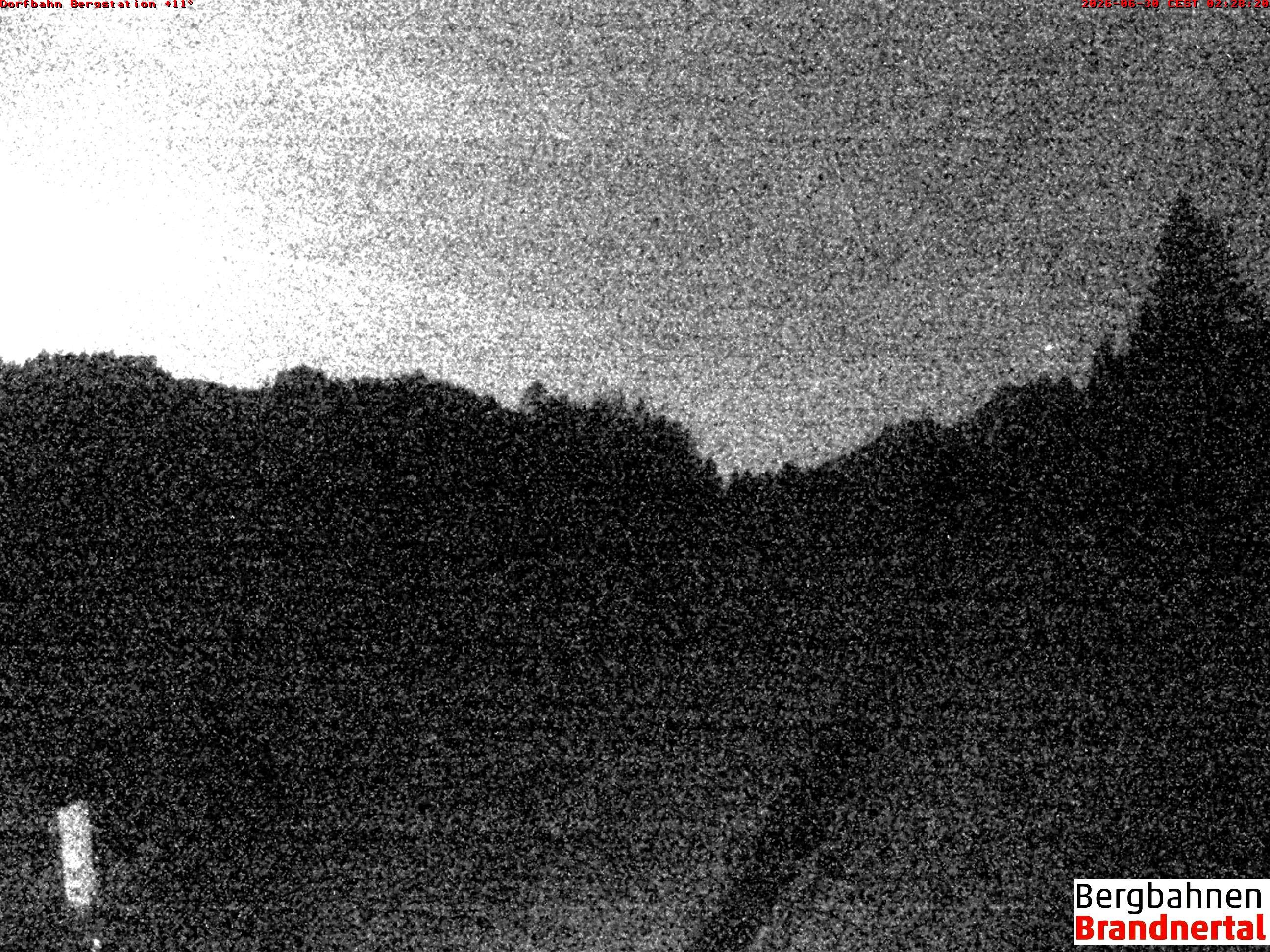 Archiv Foto Webcam Bergstation Dorfbahn, Brandnertal in Vorarlberg