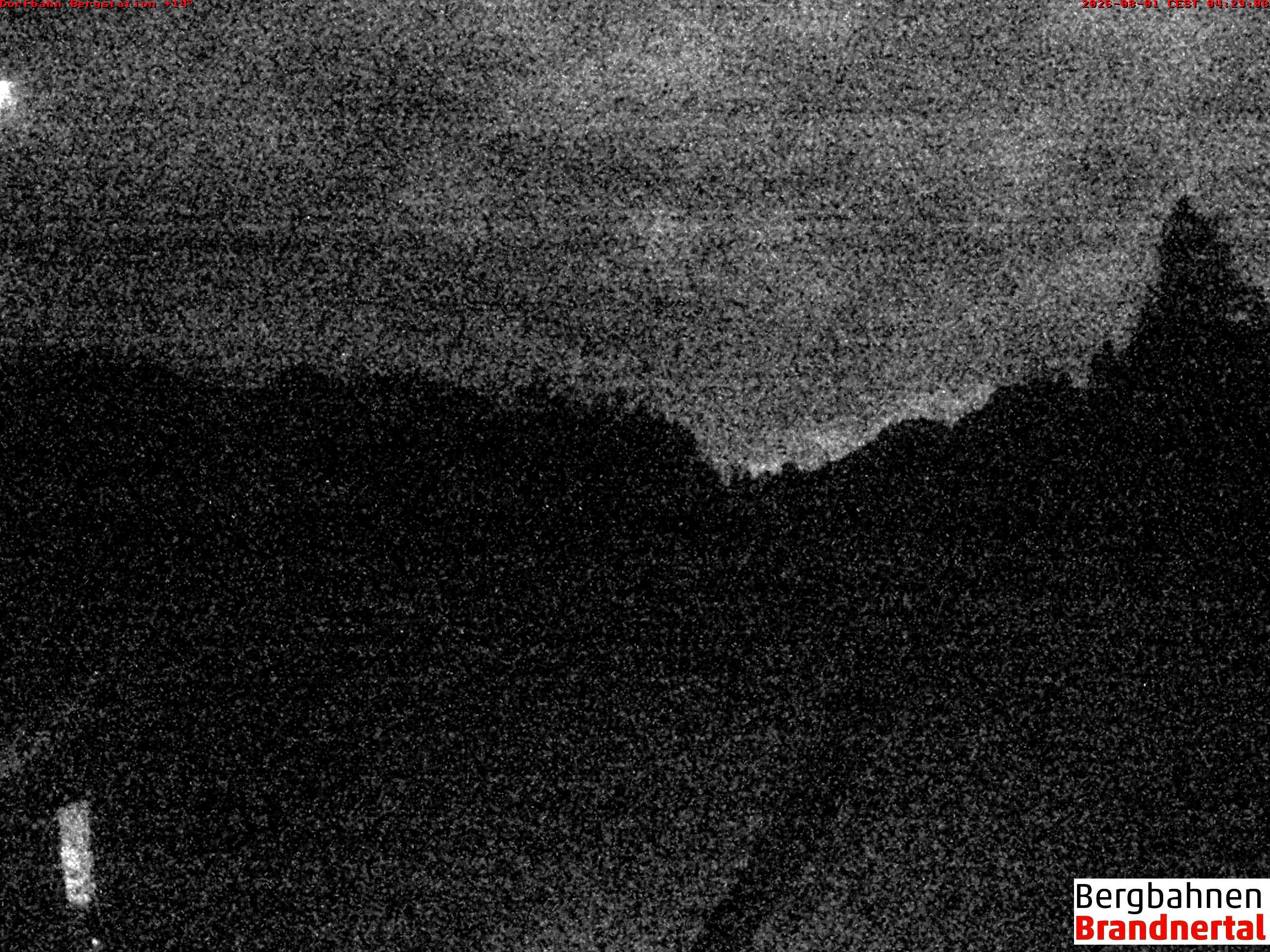 Archiv Foto Webcam Bergstation Dorfbahn, Brandnertal in Vorarlberg