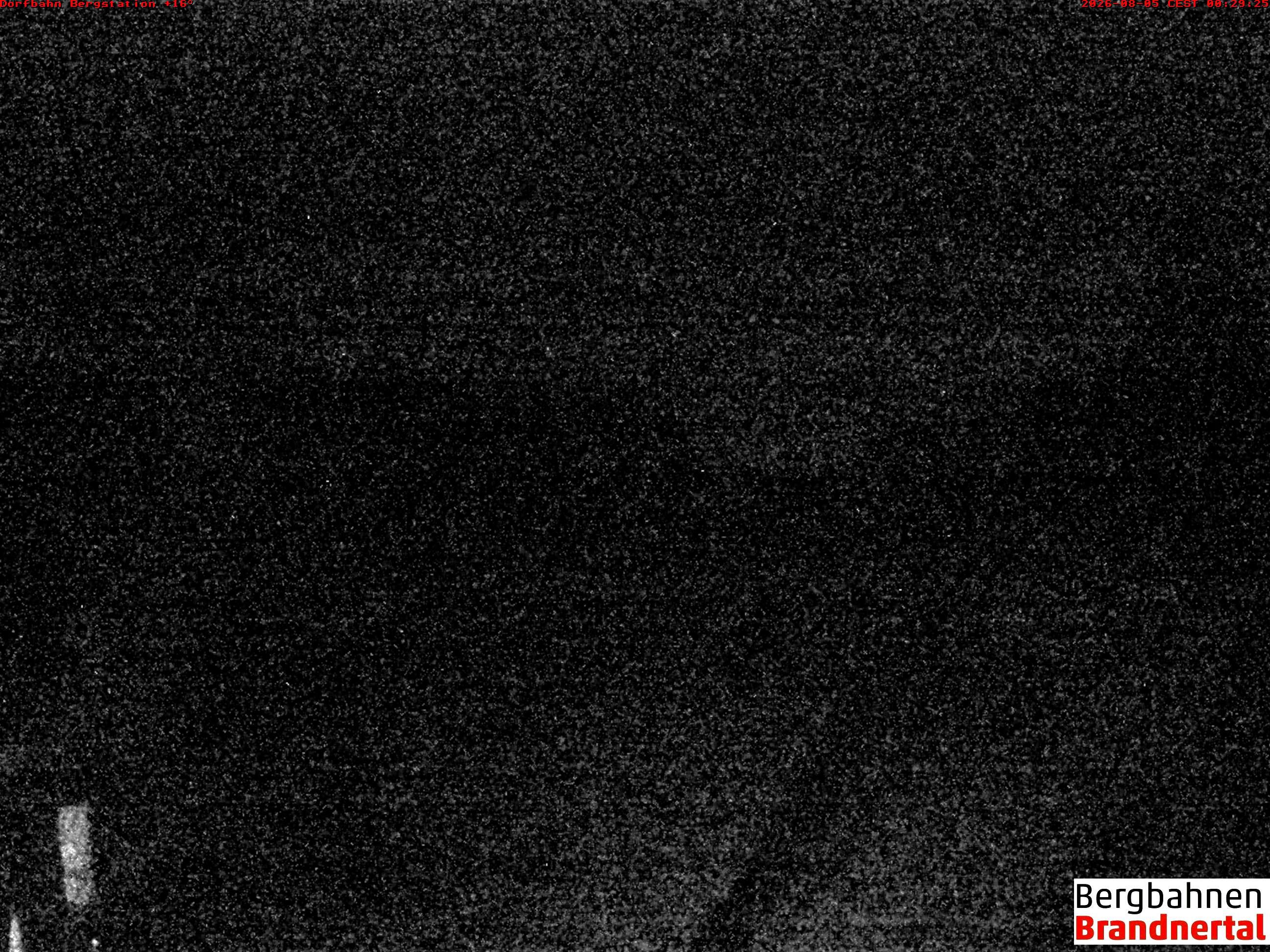 Archived image Webcam mountain station "Dorfbahn", valley "Brandnertal"