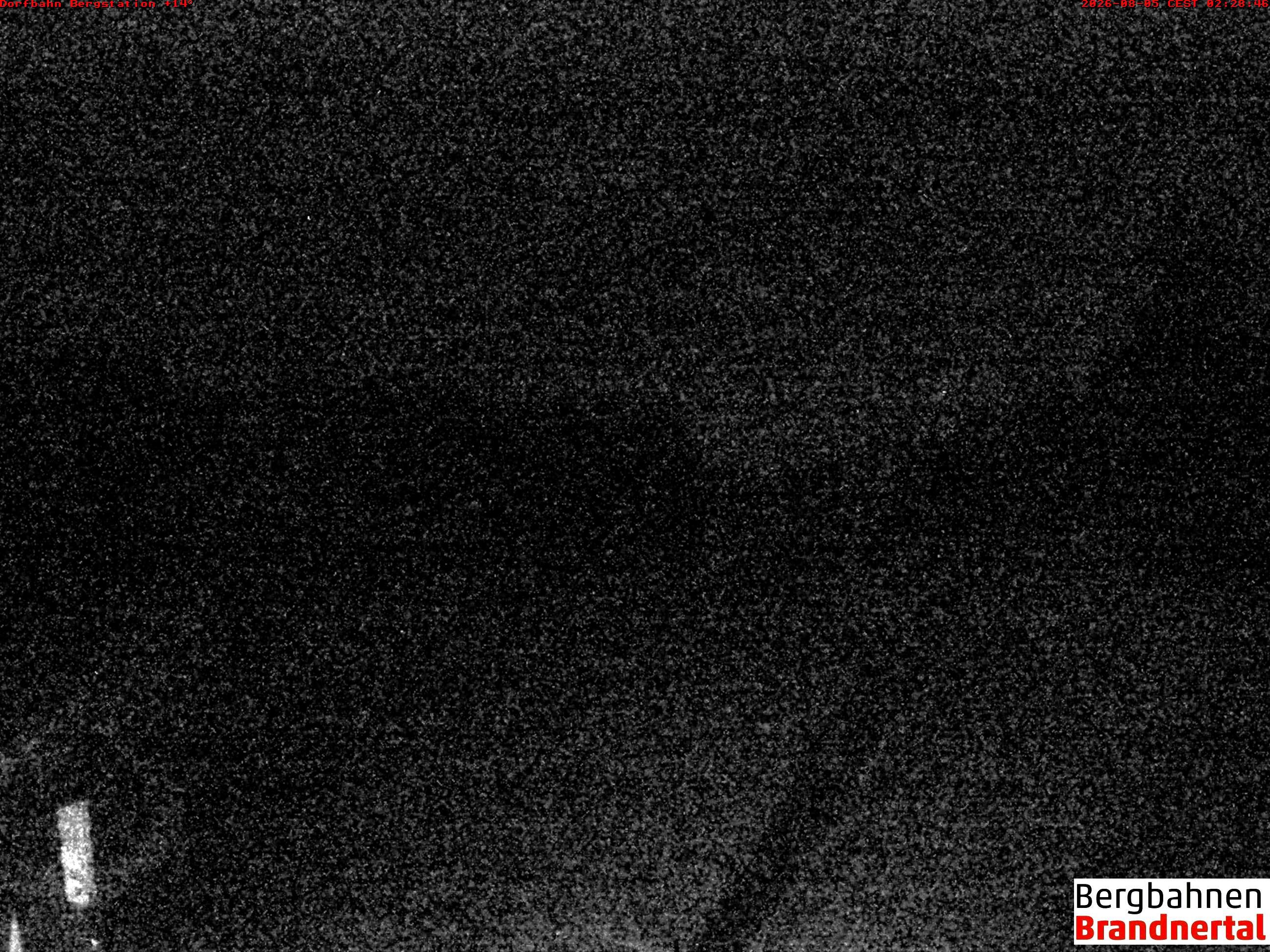 Archived image Webcam mountain station "Dorfbahn", valley "Brandnertal"