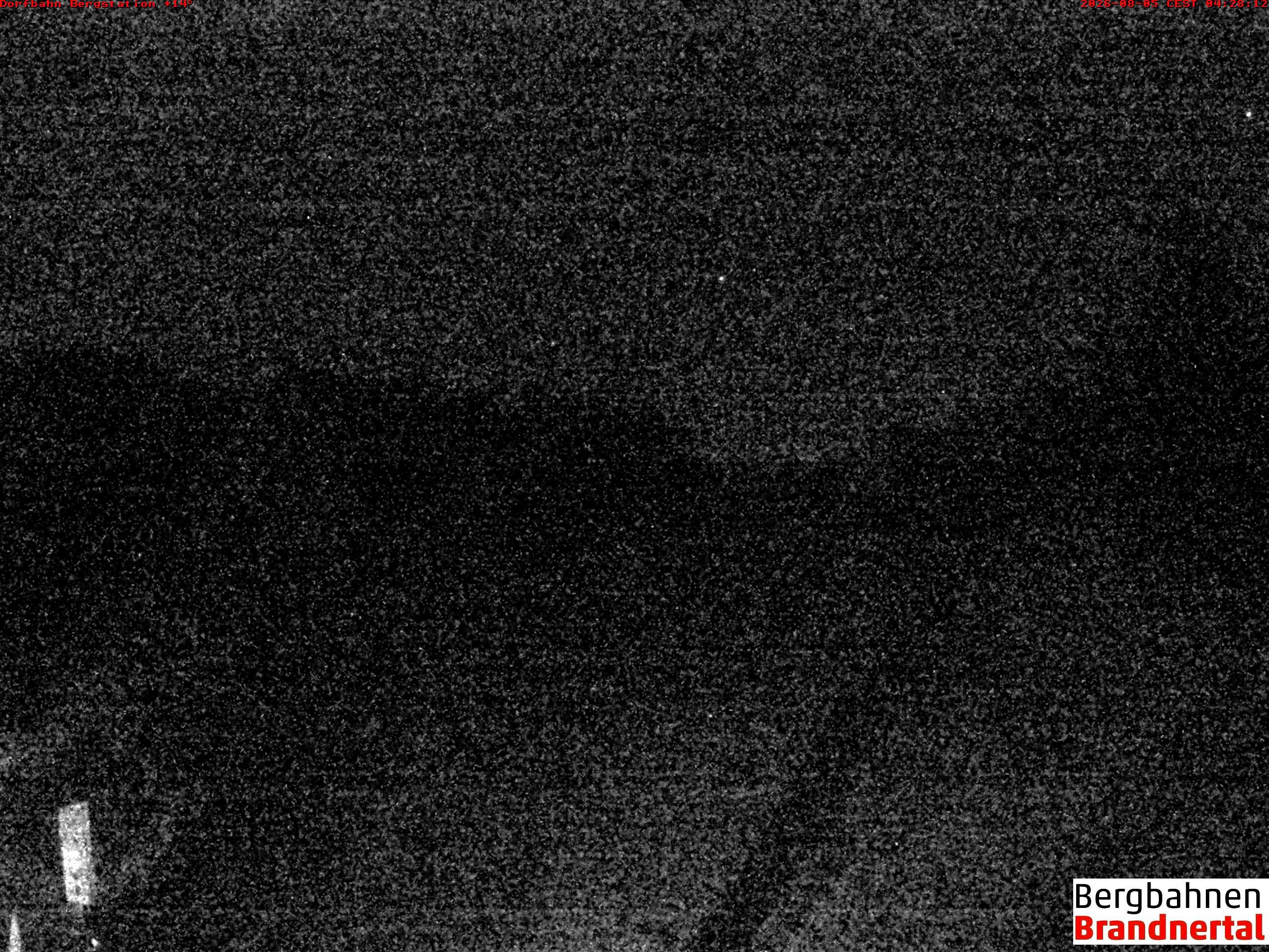 Archived image Webcam mountain station "Dorfbahn", valley "Brandnertal"