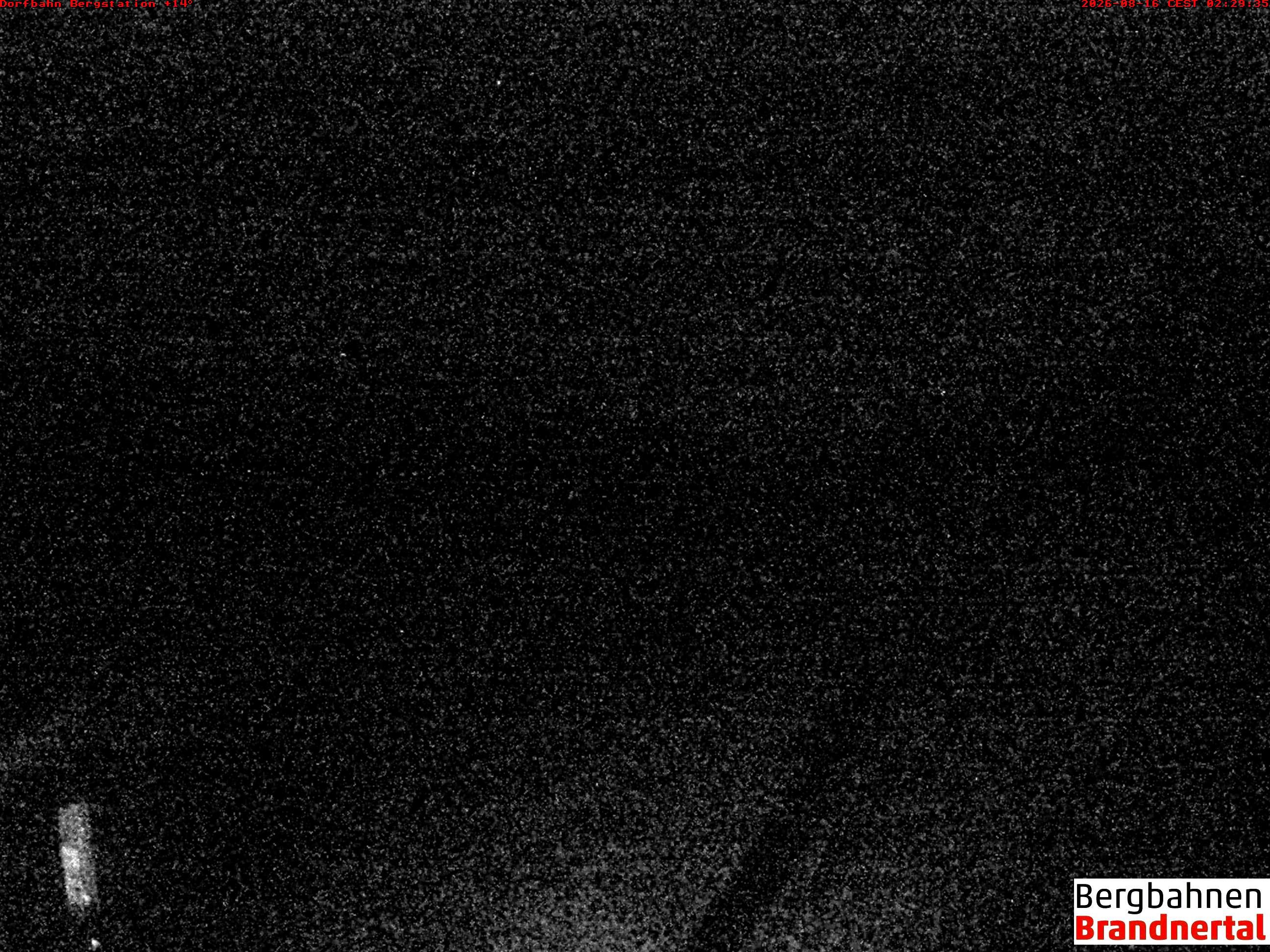 Archived image Webcam mountain station "Dorfbahn", valley "Brandnertal"