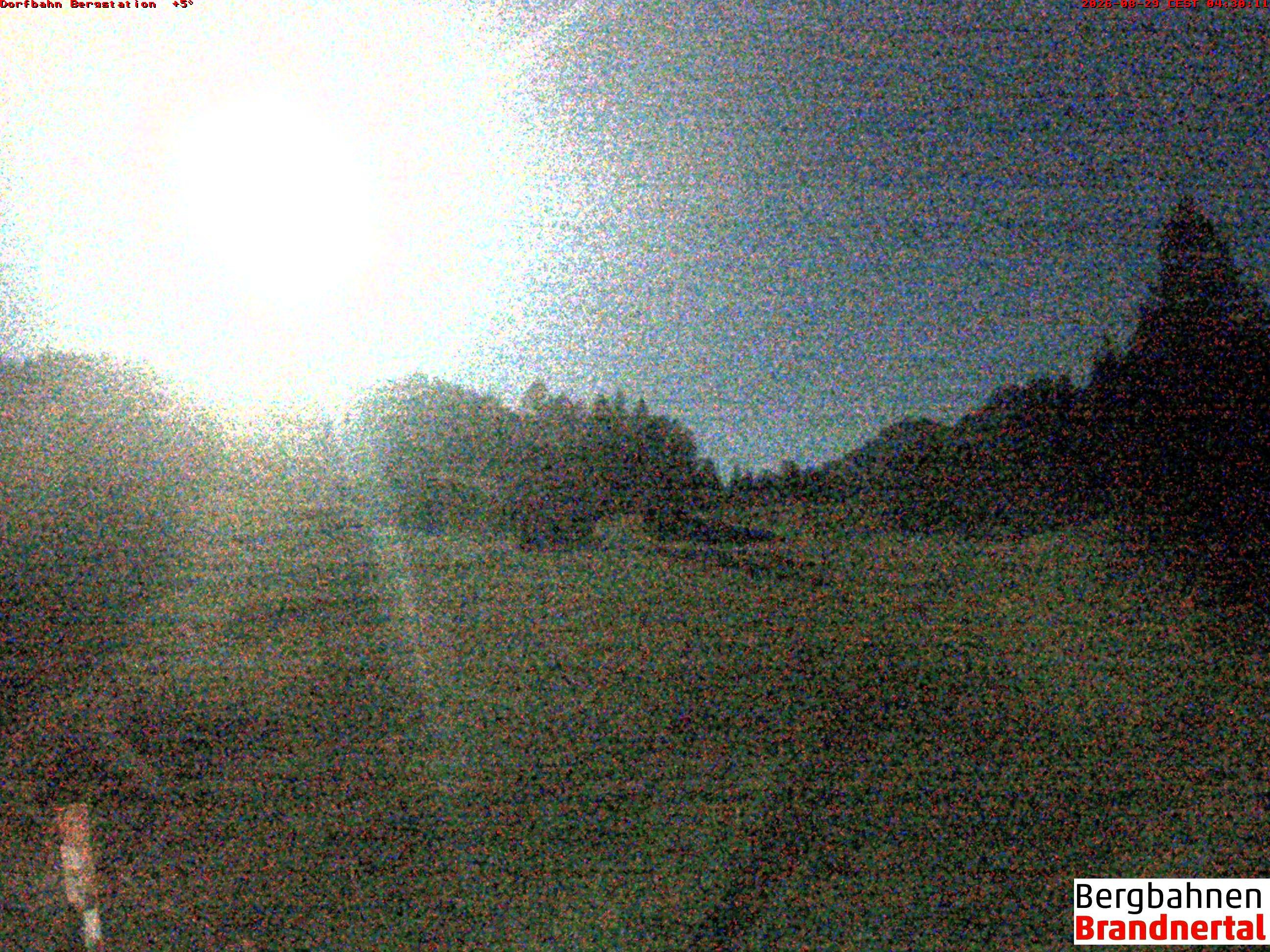 Archiv Foto Webcam Bergstation Dorfbahn, Brandnertal in Vorarlberg