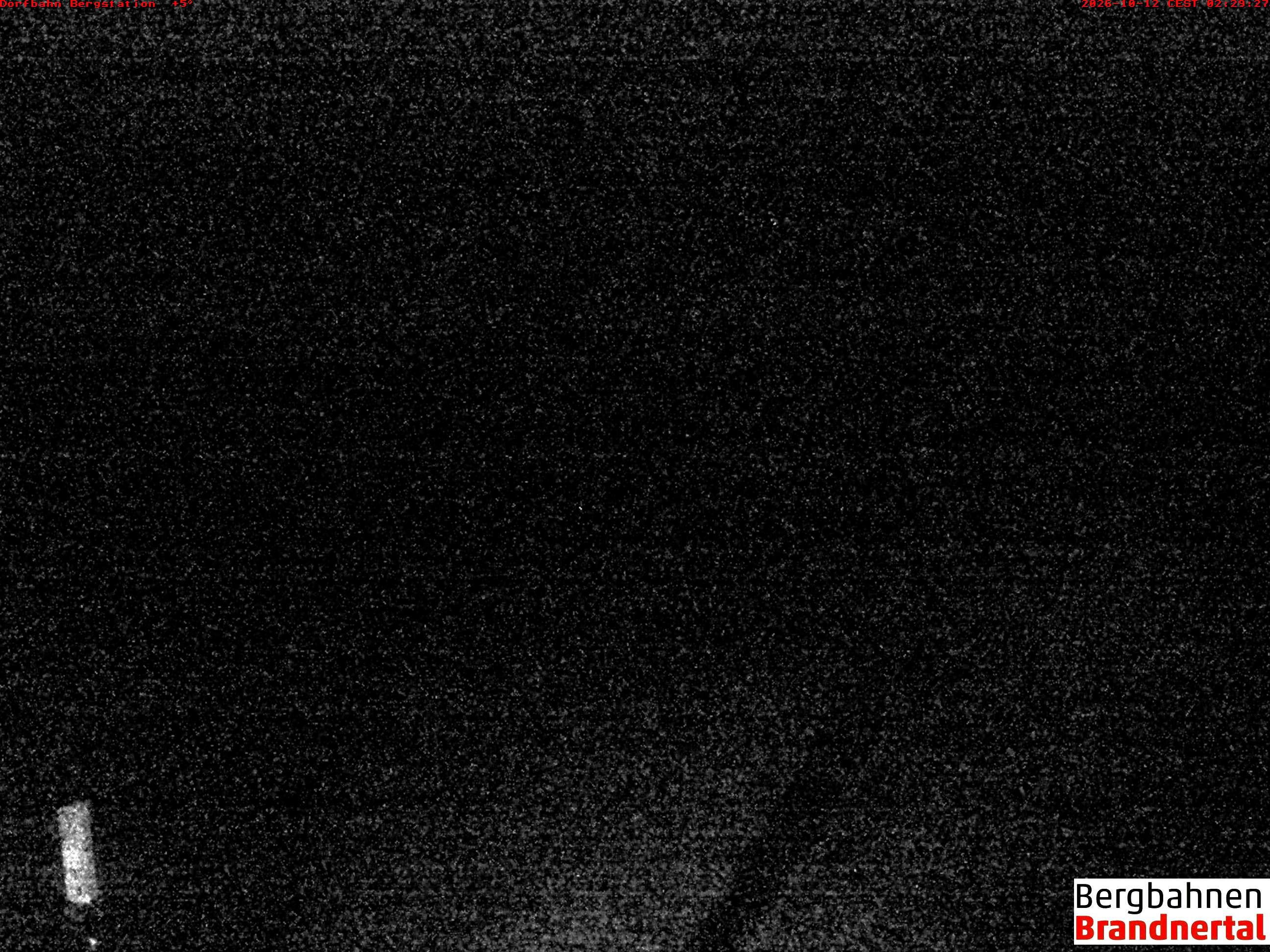 Archived image Webcam mountain station "Dorfbahn", valley "Brandnertal"