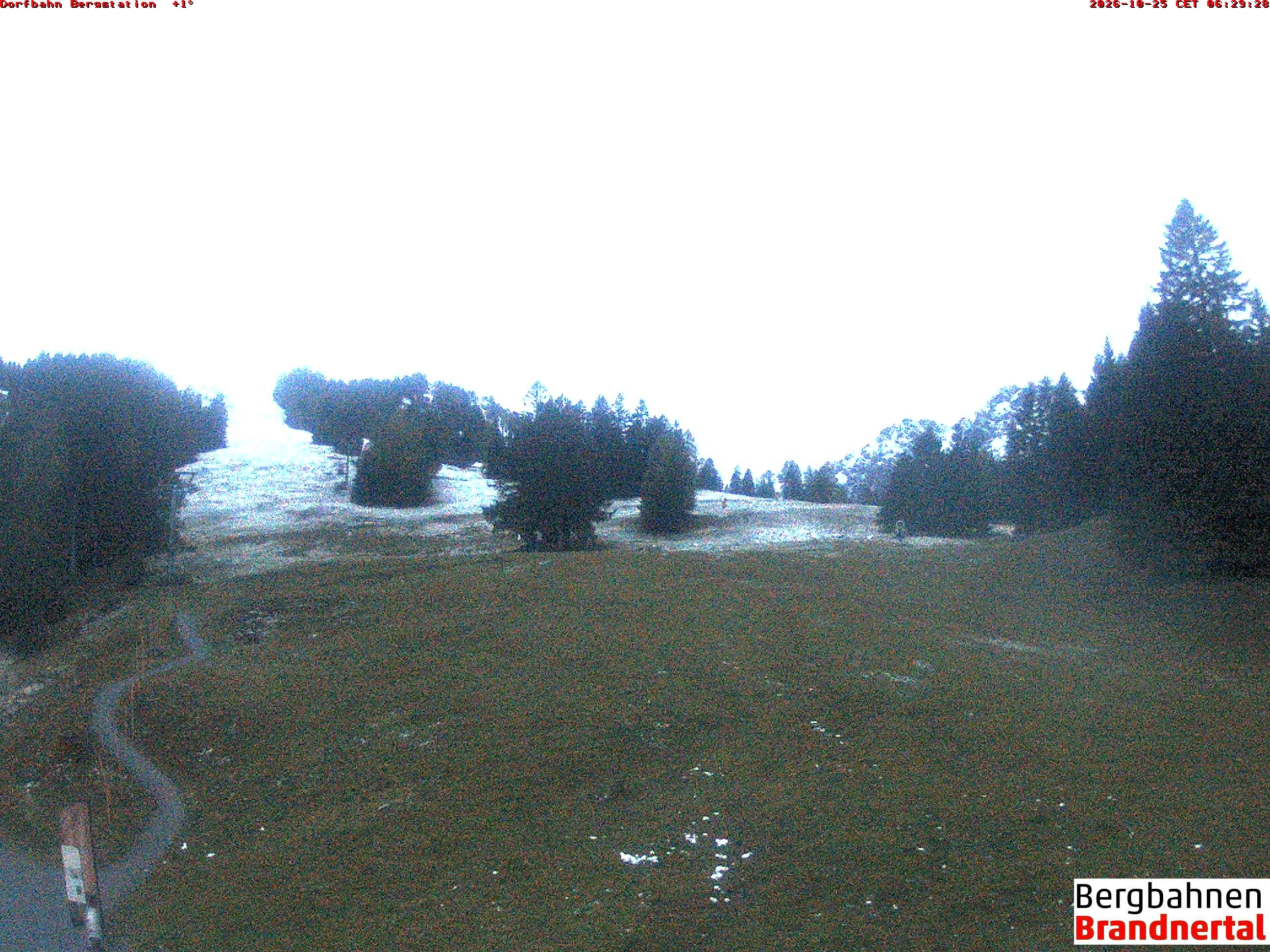 Archiv Foto Webcam Bergstation Dorfbahn, Brandnertal in Vorarlberg