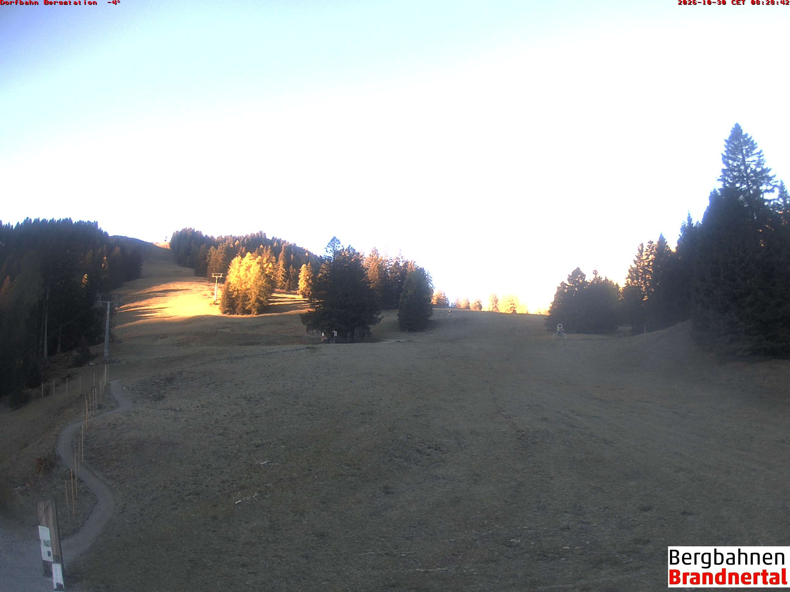 Archiv Foto Webcam Bergstation Dorfbahn, Brandnertal in Vorarlberg