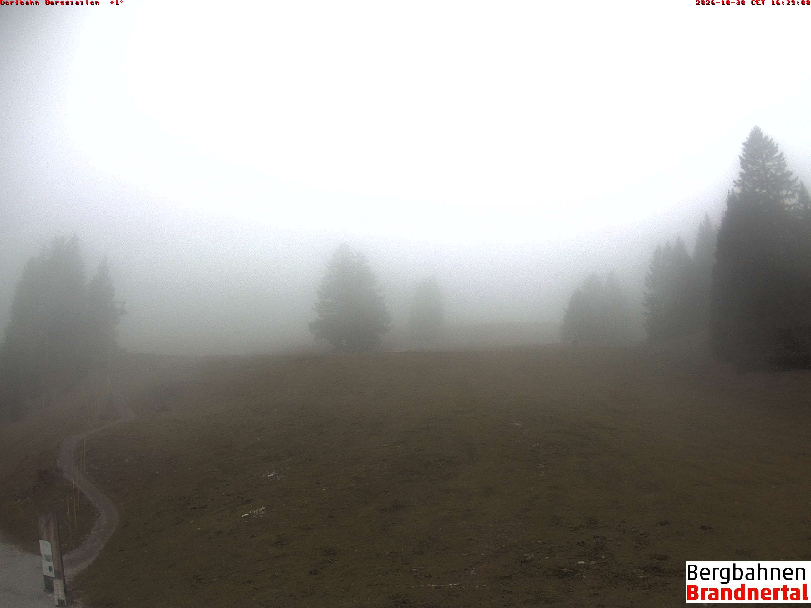 Archiv Foto Webcam Bergstation Dorfbahn, Brandnertal in Vorarlberg