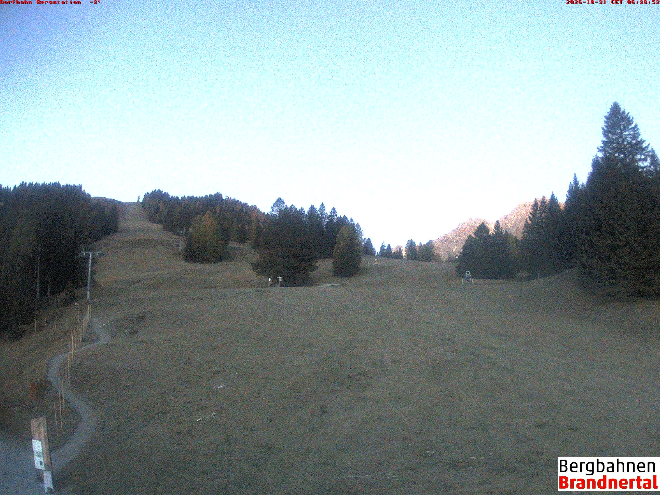 Archiv Foto Webcam Bergstation Dorfbahn, Brandnertal in Vorarlberg