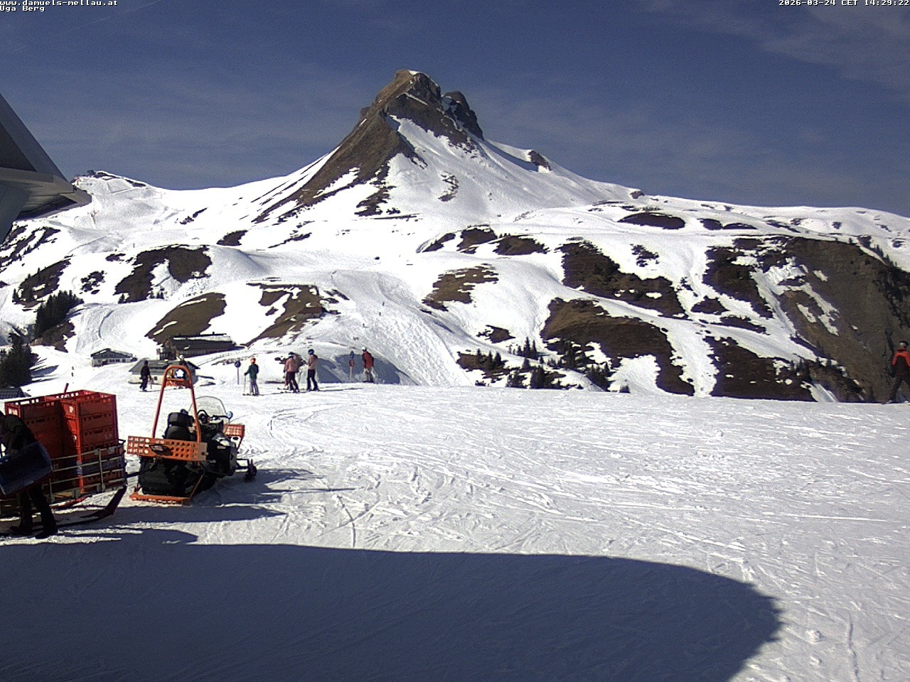 Archiv Foto Webcam Bergstation Uga (1850m)