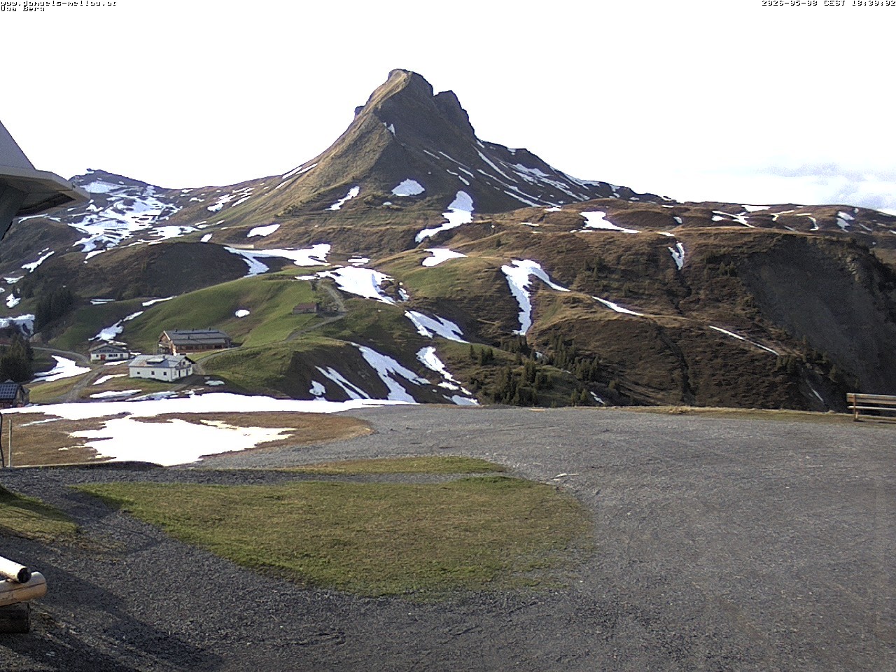 Archiv Foto Webcam Bergstation Uga (1850m)