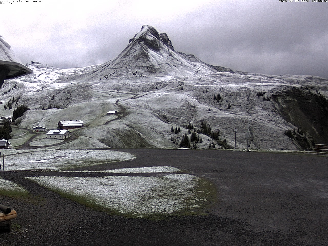 Archiv Foto Webcam Bergstation Uga (1850m)