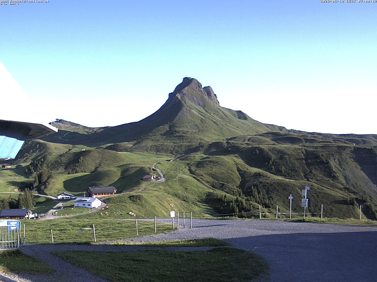 Archiv Foto Webcam Bergstation Uga (1850m)