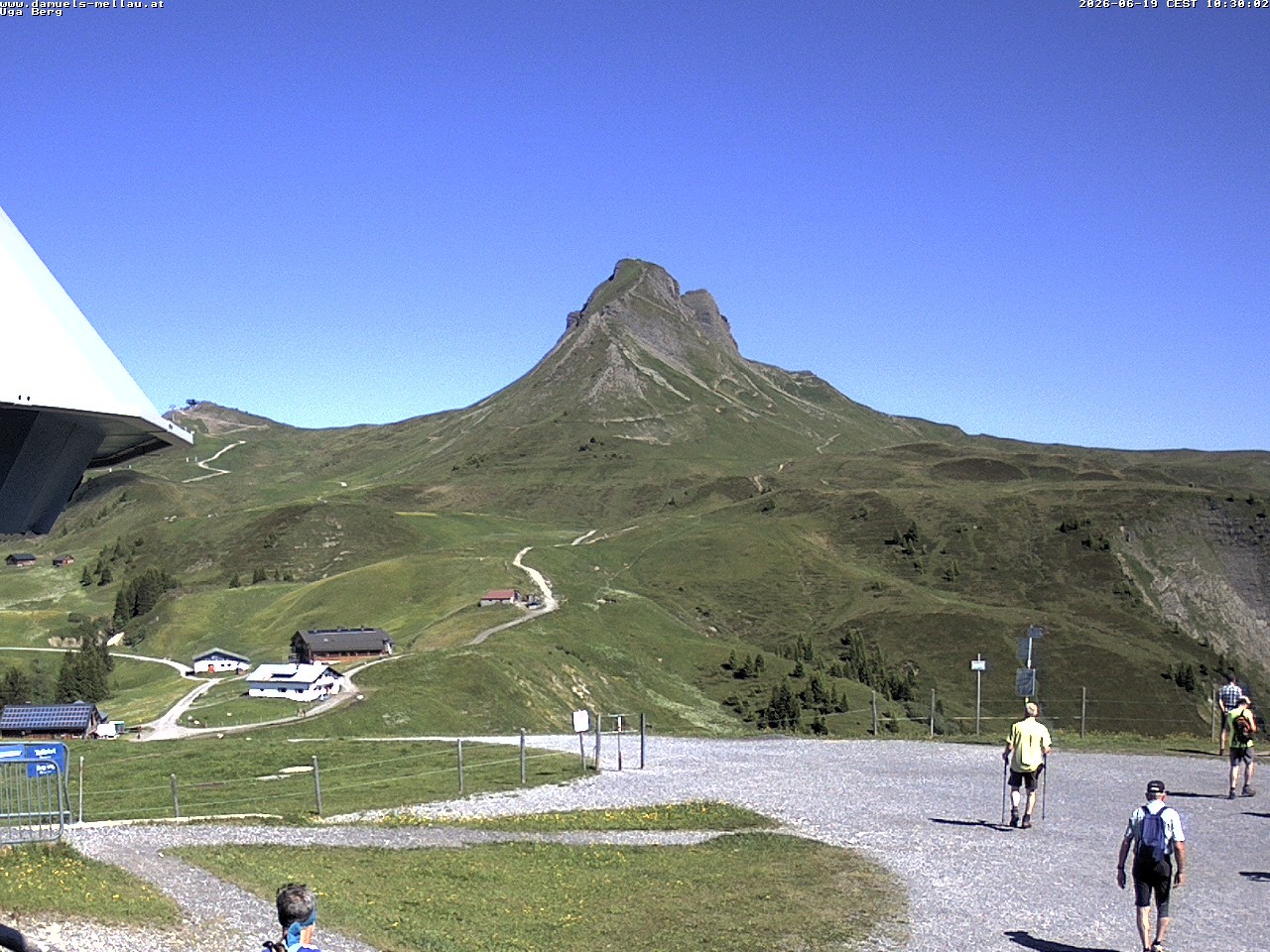 Archiv Foto Webcam Bergstation Uga (1850m)