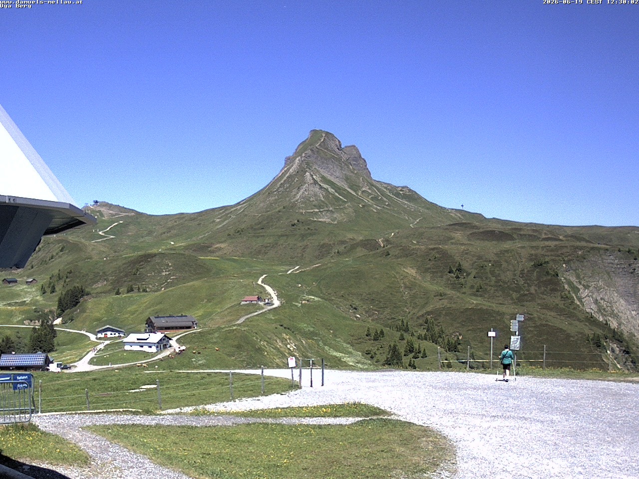 Archiv Foto Webcam Bergstation Uga (1850m)