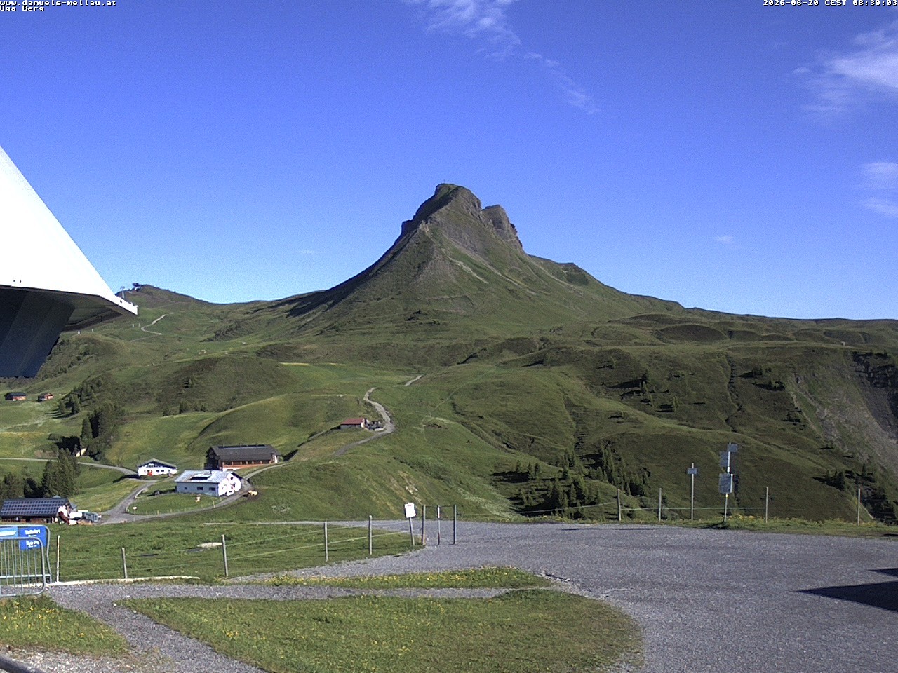 Archiv Foto Webcam Bergstation Uga (1850m)