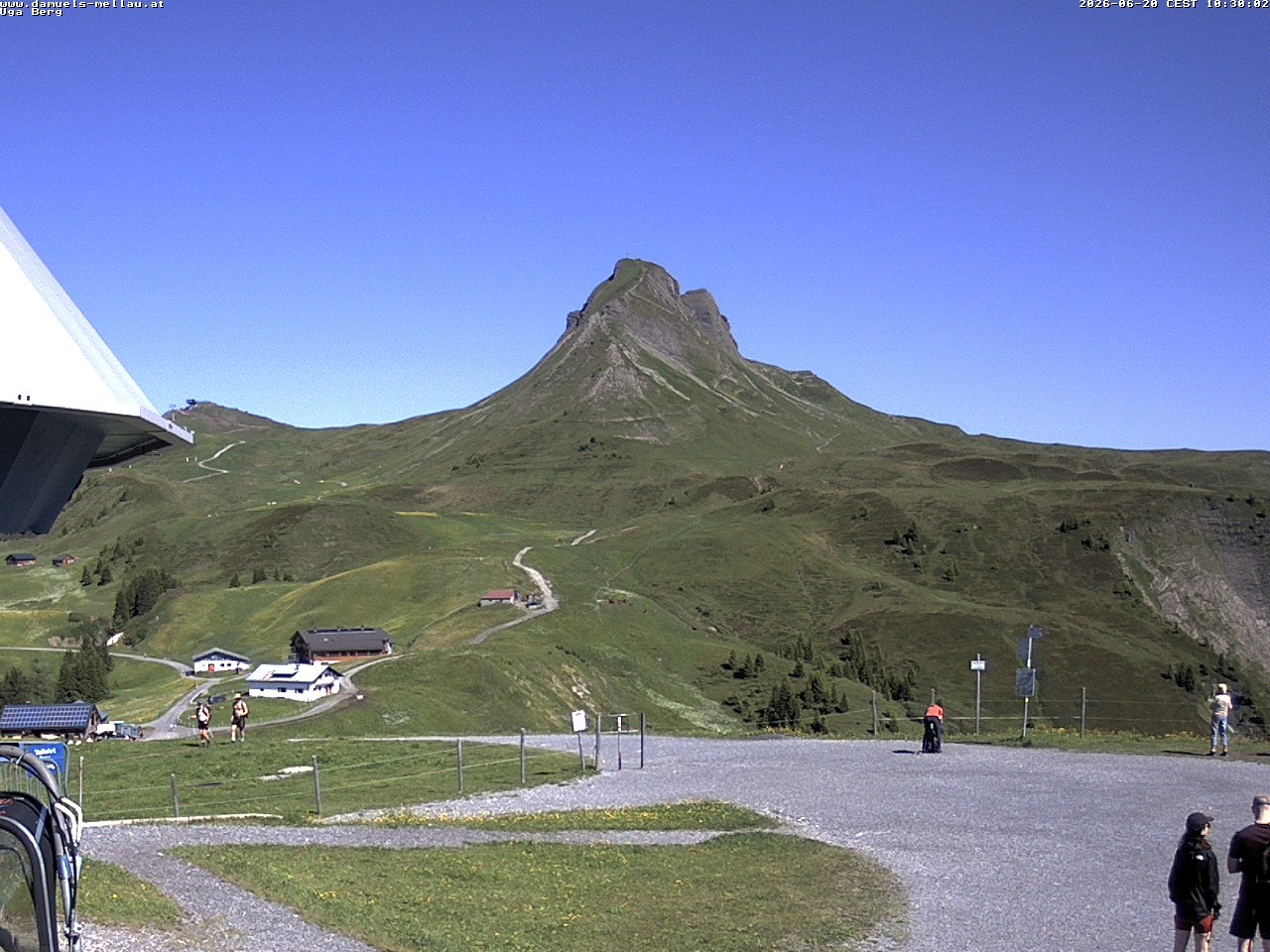 Archiv Foto Webcam Bergstation Uga (1850m)