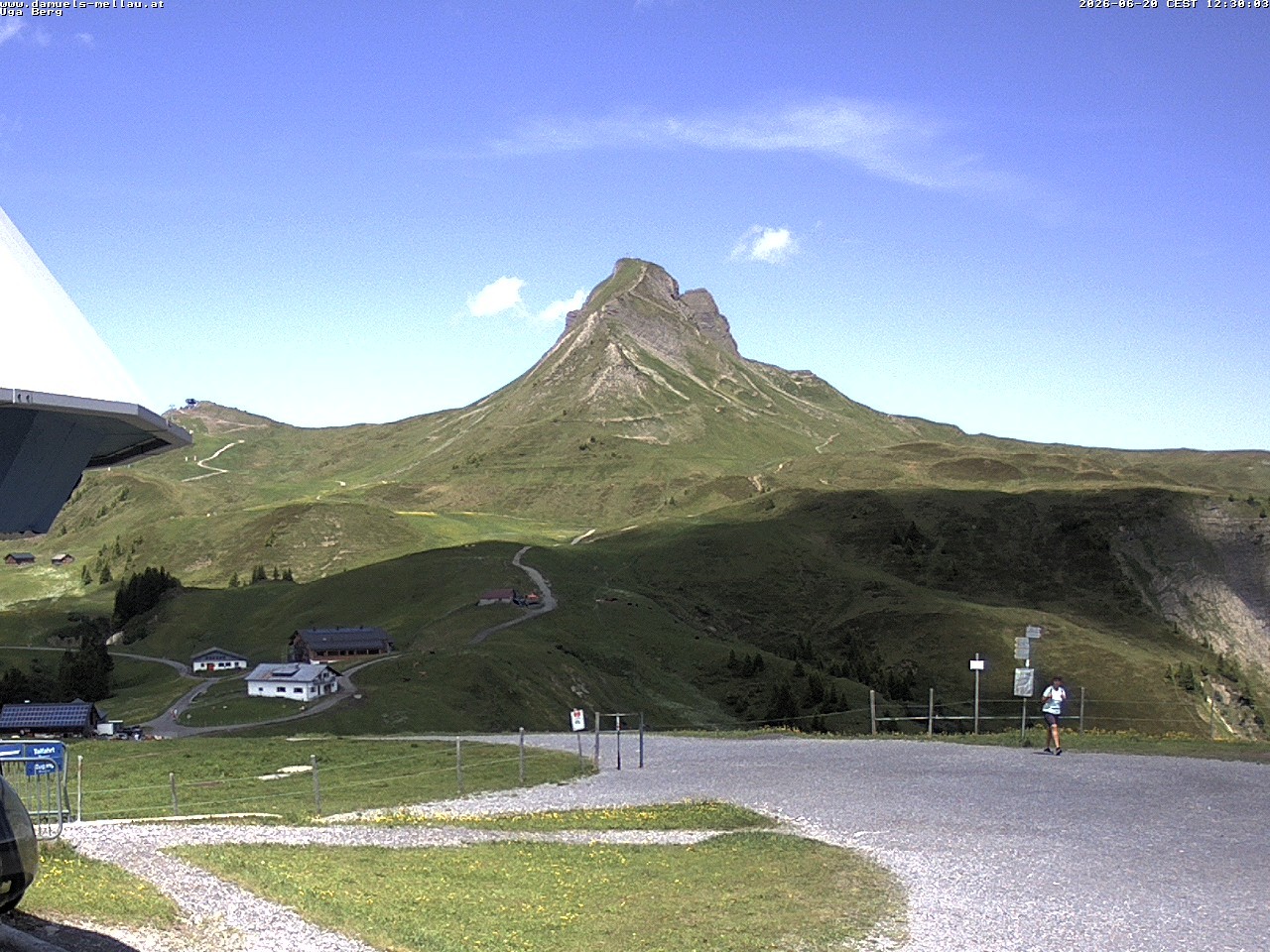 Archiv Foto Webcam Bergstation Uga (1850m)