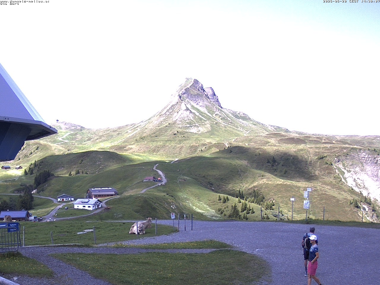 Archiv Foto Webcam Bergstation Uga (1850m)