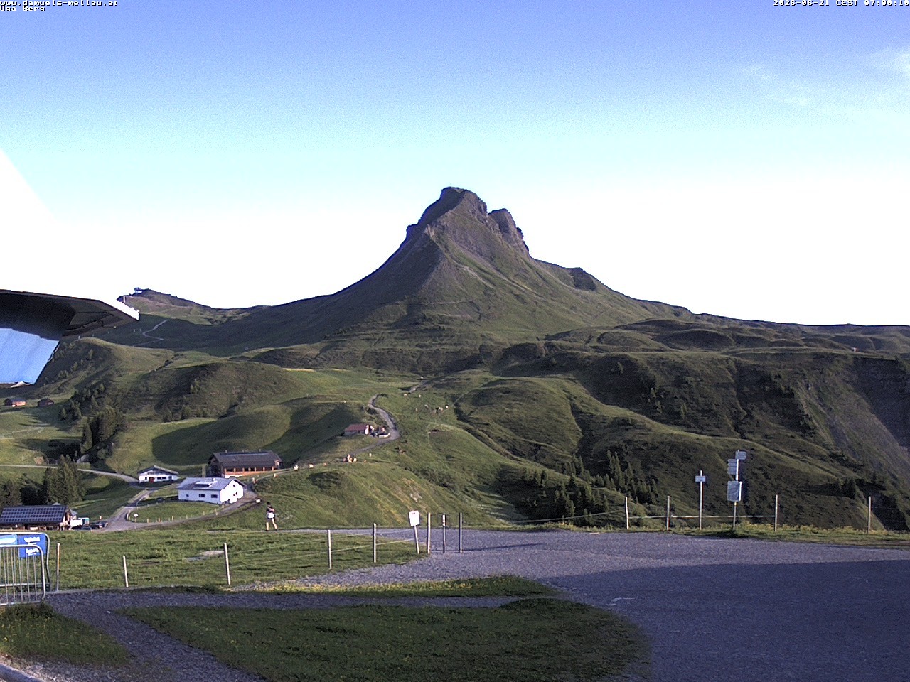Archiv Foto Webcam Bergstation Uga (1850m)