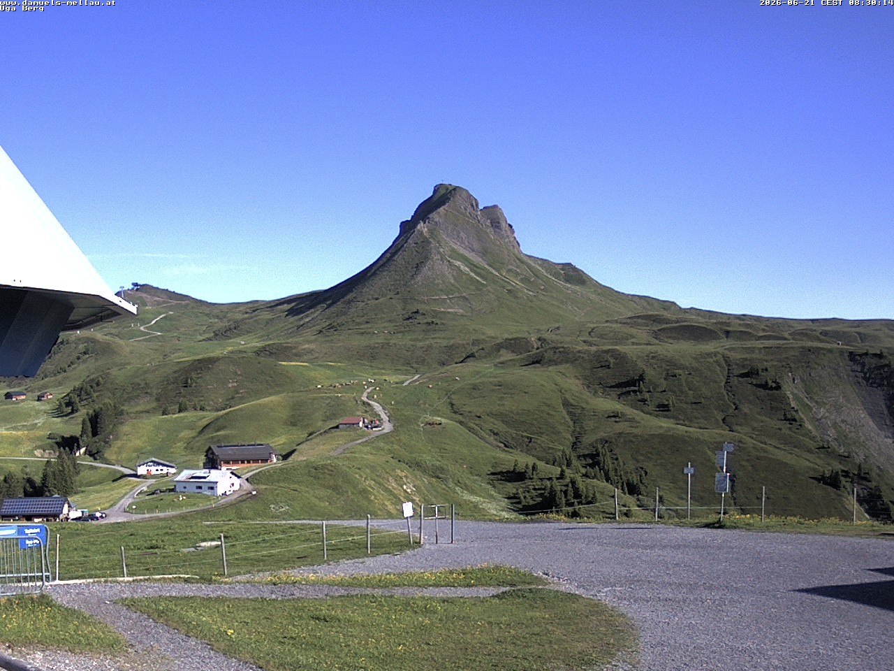Archiv Foto Webcam Bergstation Uga (1850m)