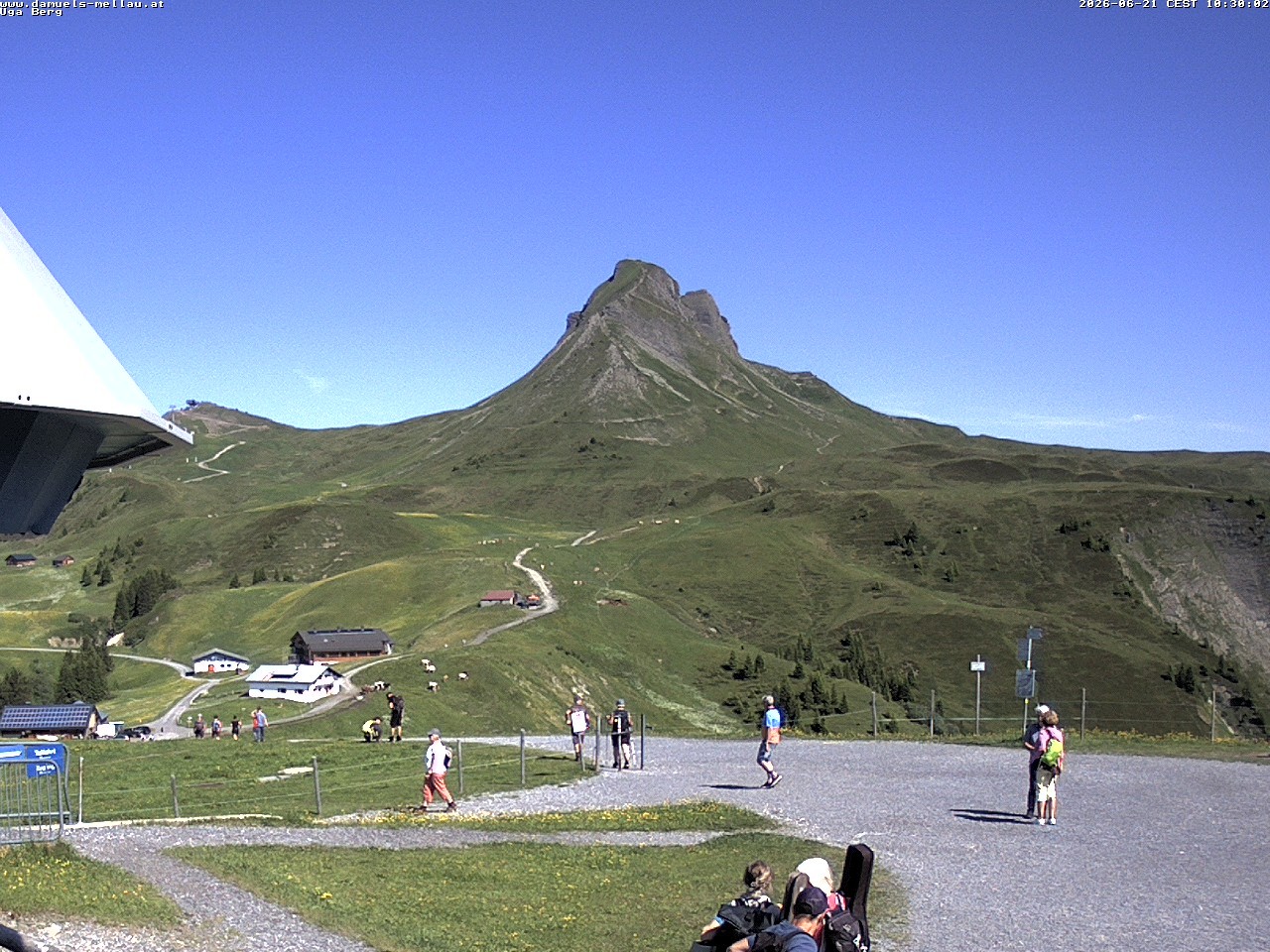 Archiv Foto Webcam Bergstation Uga (1850m)