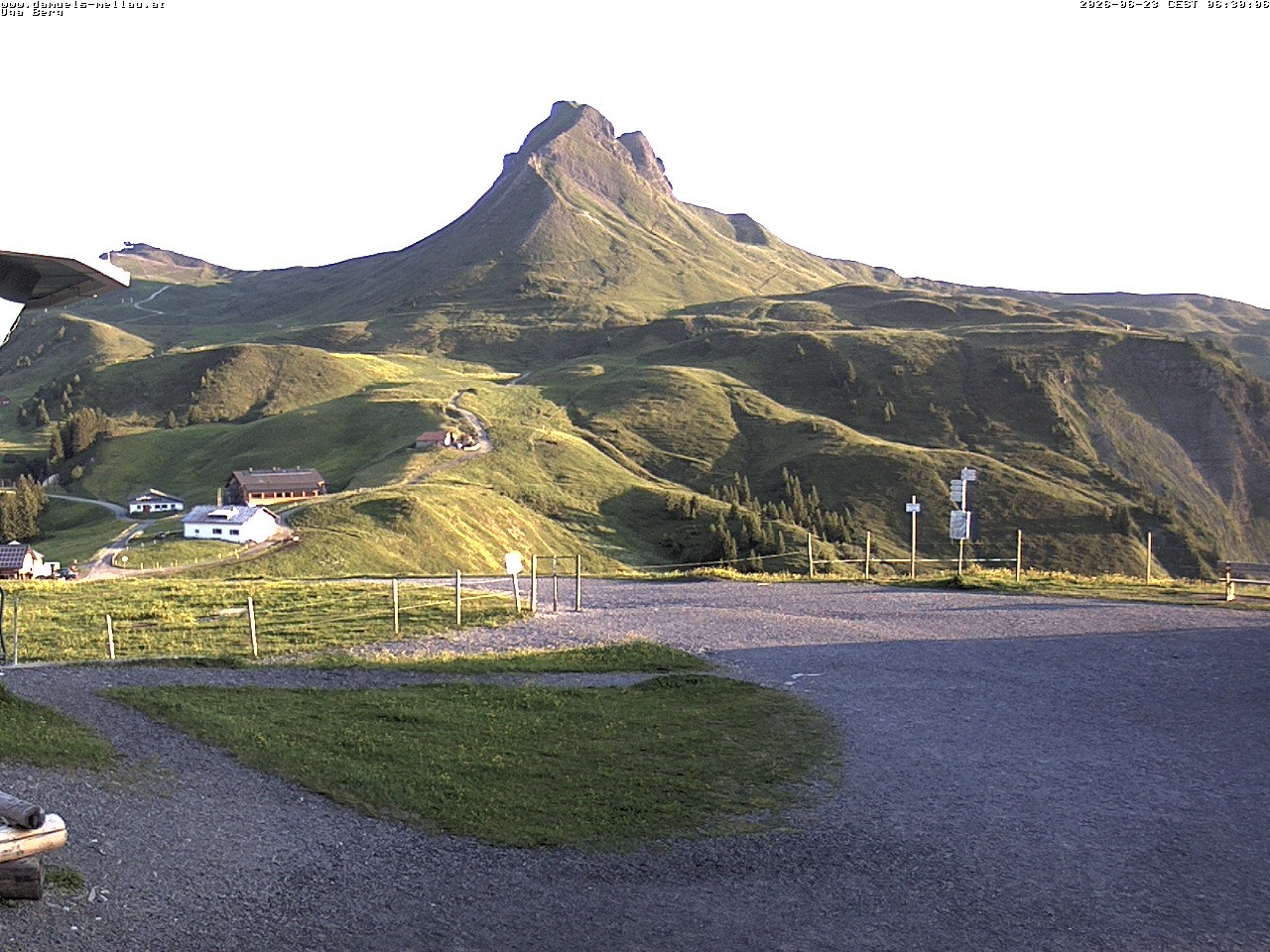 Archiv Foto Webcam Bergstation Uga (1850m)