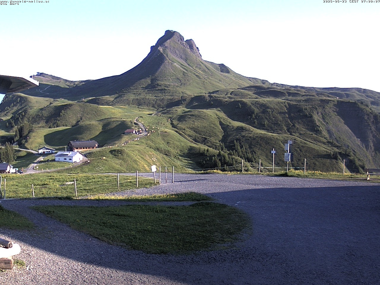 Archiv Foto Webcam Bergstation Uga (1850m)