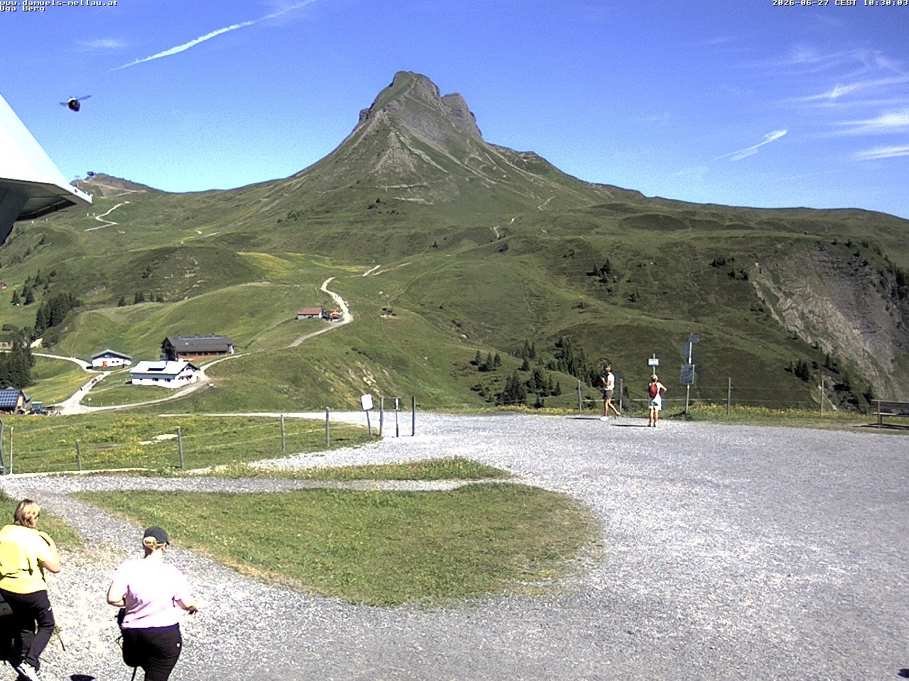 Archiv Foto Webcam Bergstation Uga (1850m)