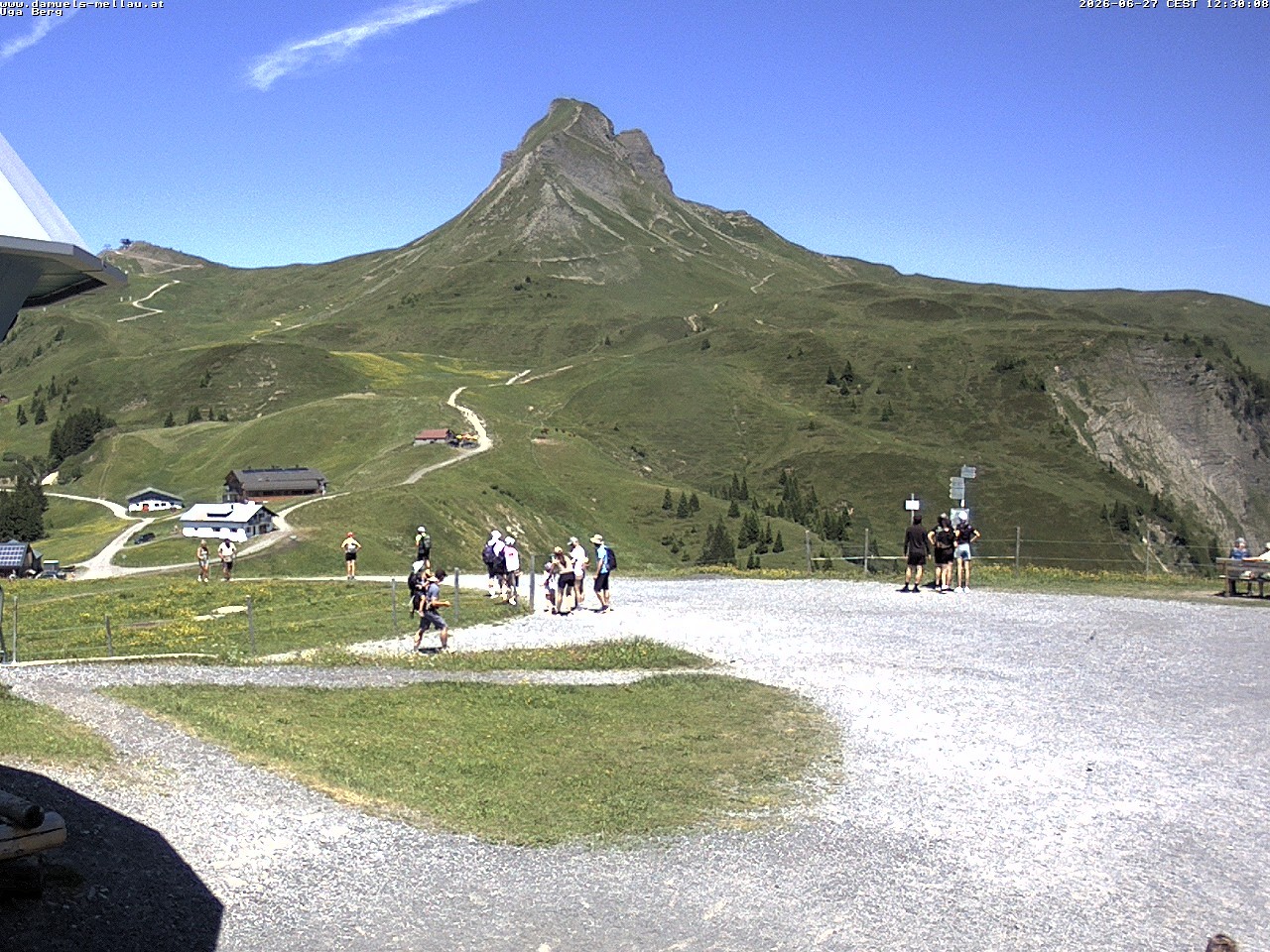 Archiv Foto Webcam Bergstation Uga (1850m)