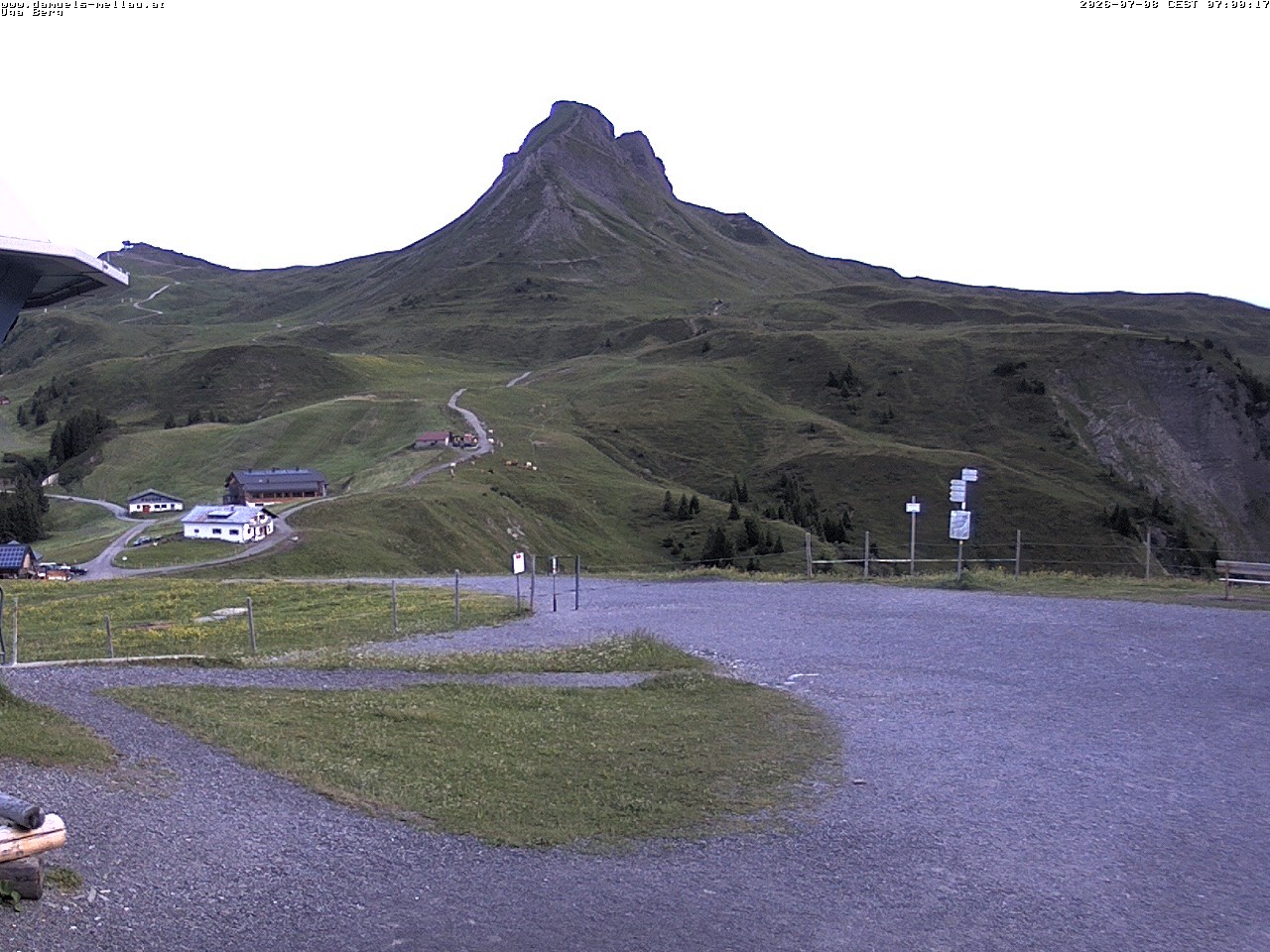 Archiv Foto Webcam Bergstation Uga (1850m)