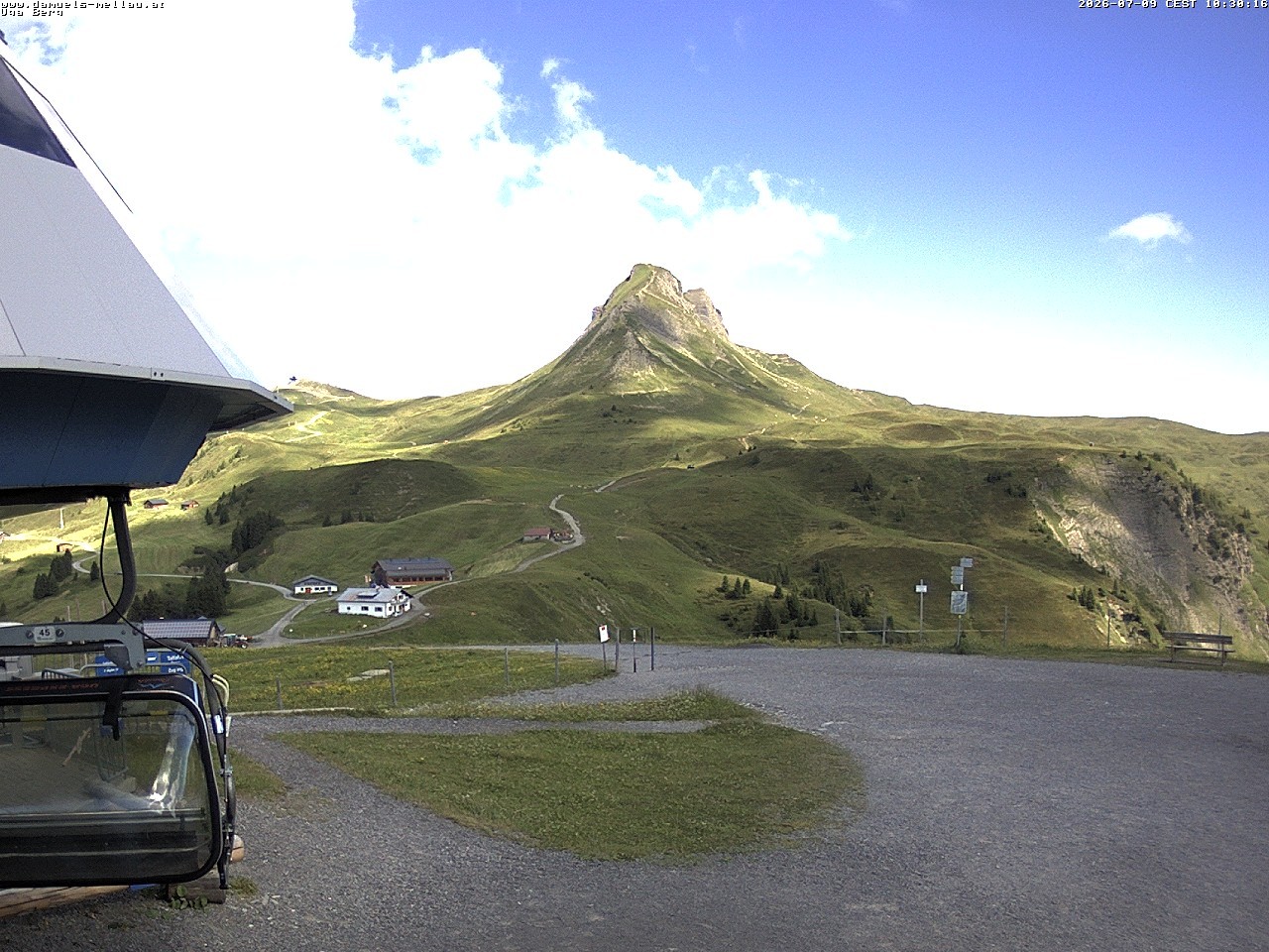 Archiv Foto Webcam Bergstation Uga (1850m)