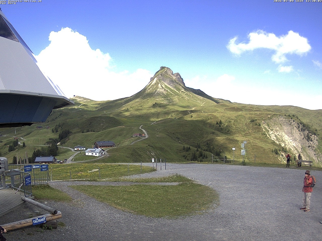 Archiv Foto Webcam Bergstation Uga (1850m)