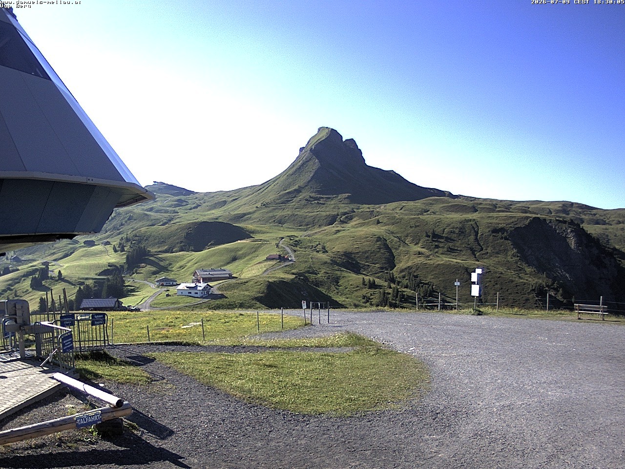Archiv Foto Webcam Bergstation Uga (1850m)