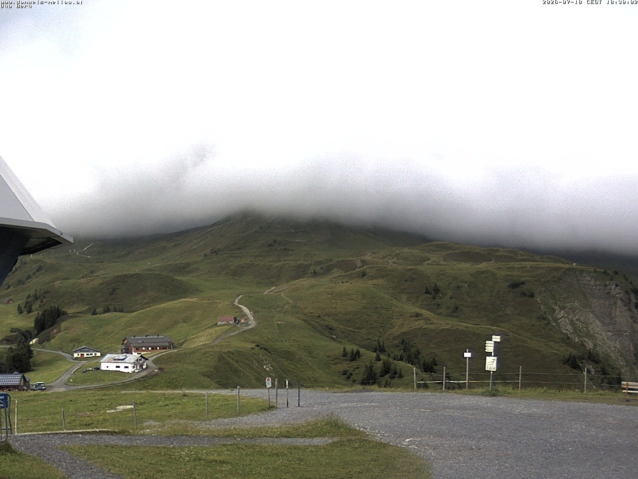 Archiv Foto Webcam Bergstation Uga (1850m)