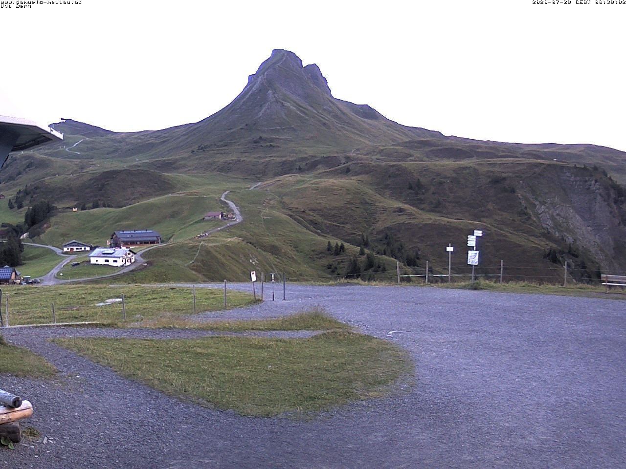 Archiv Foto Webcam Bergstation Uga (1850m)