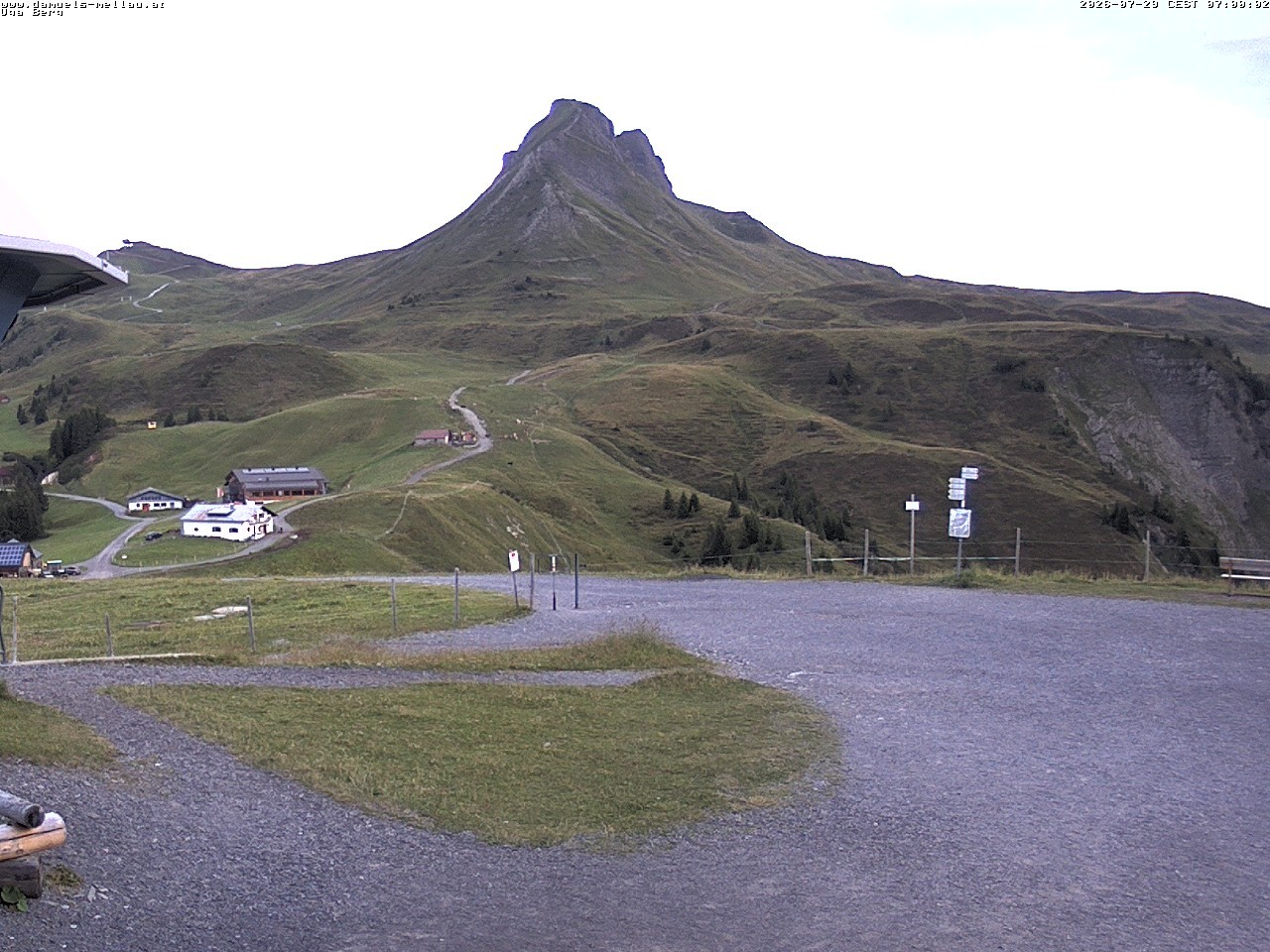 Archiv Foto Webcam Bergstation Uga (1850m)