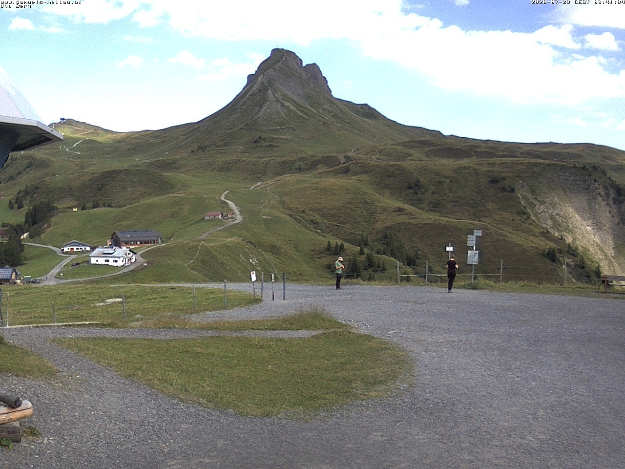 Archiv Foto Webcam Bergstation Uga (1850m)