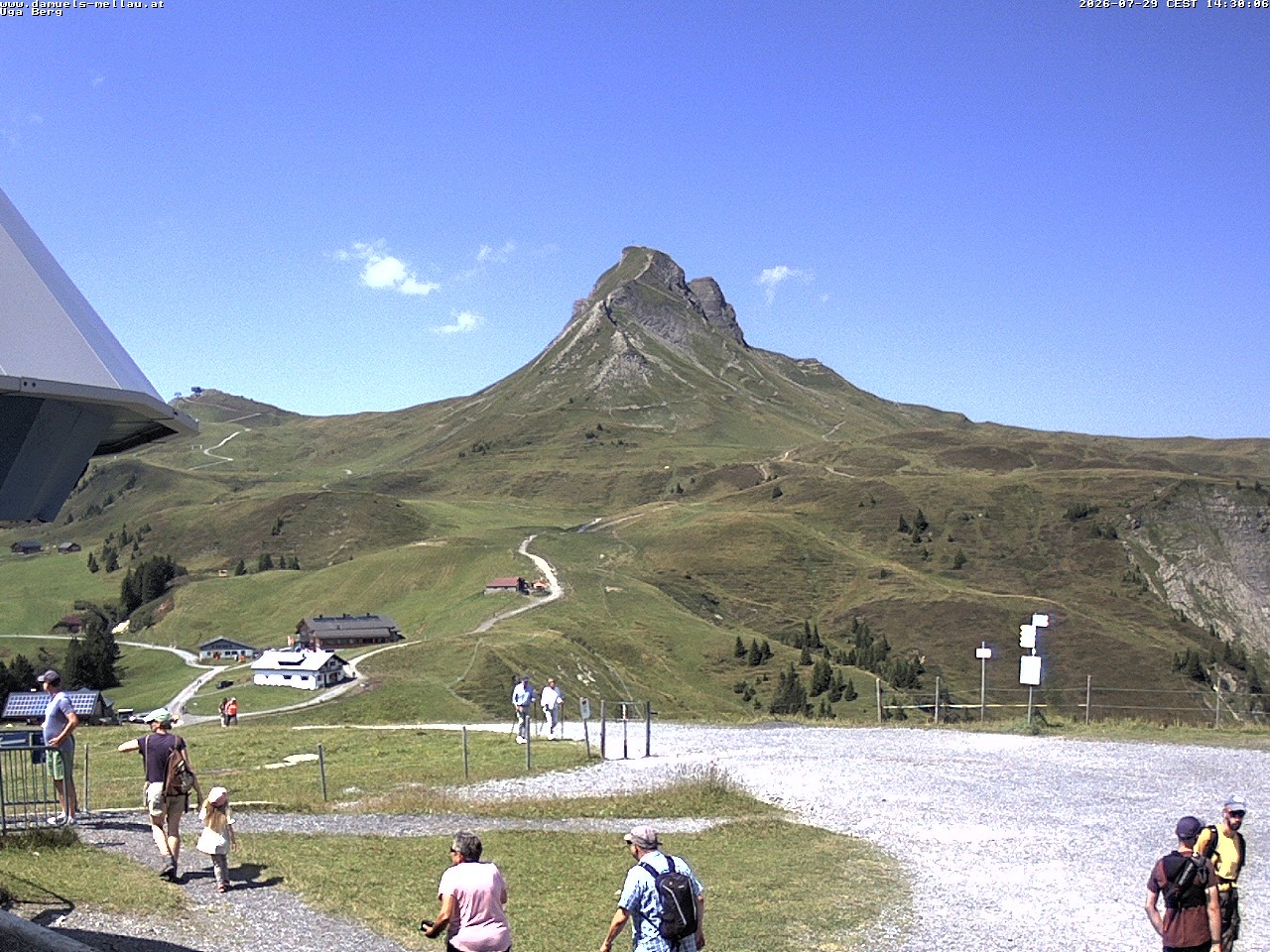 Archiv Foto Webcam Bergstation Uga (1850m)
