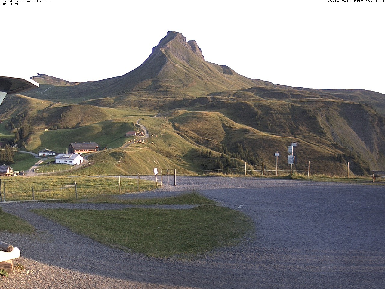 Archiv Foto Webcam Bergstation Uga (1850m)