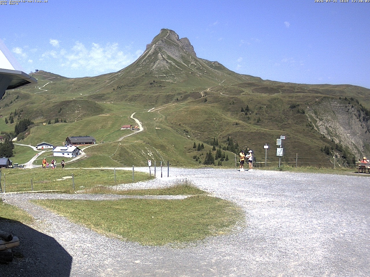 Archiv Foto Webcam Bergstation Uga (1850m)