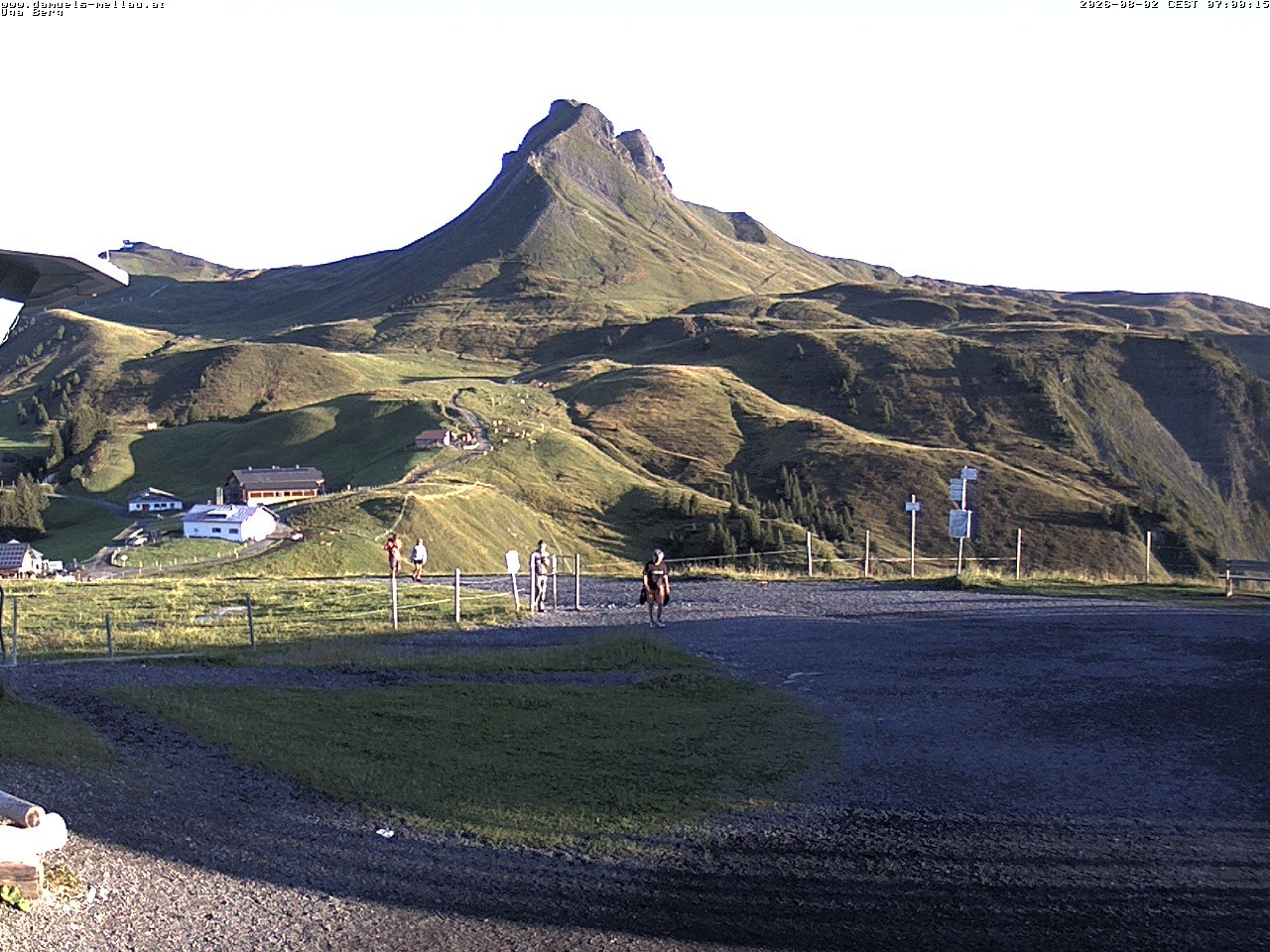 Archiv Foto Webcam Bergstation Uga (1850m)