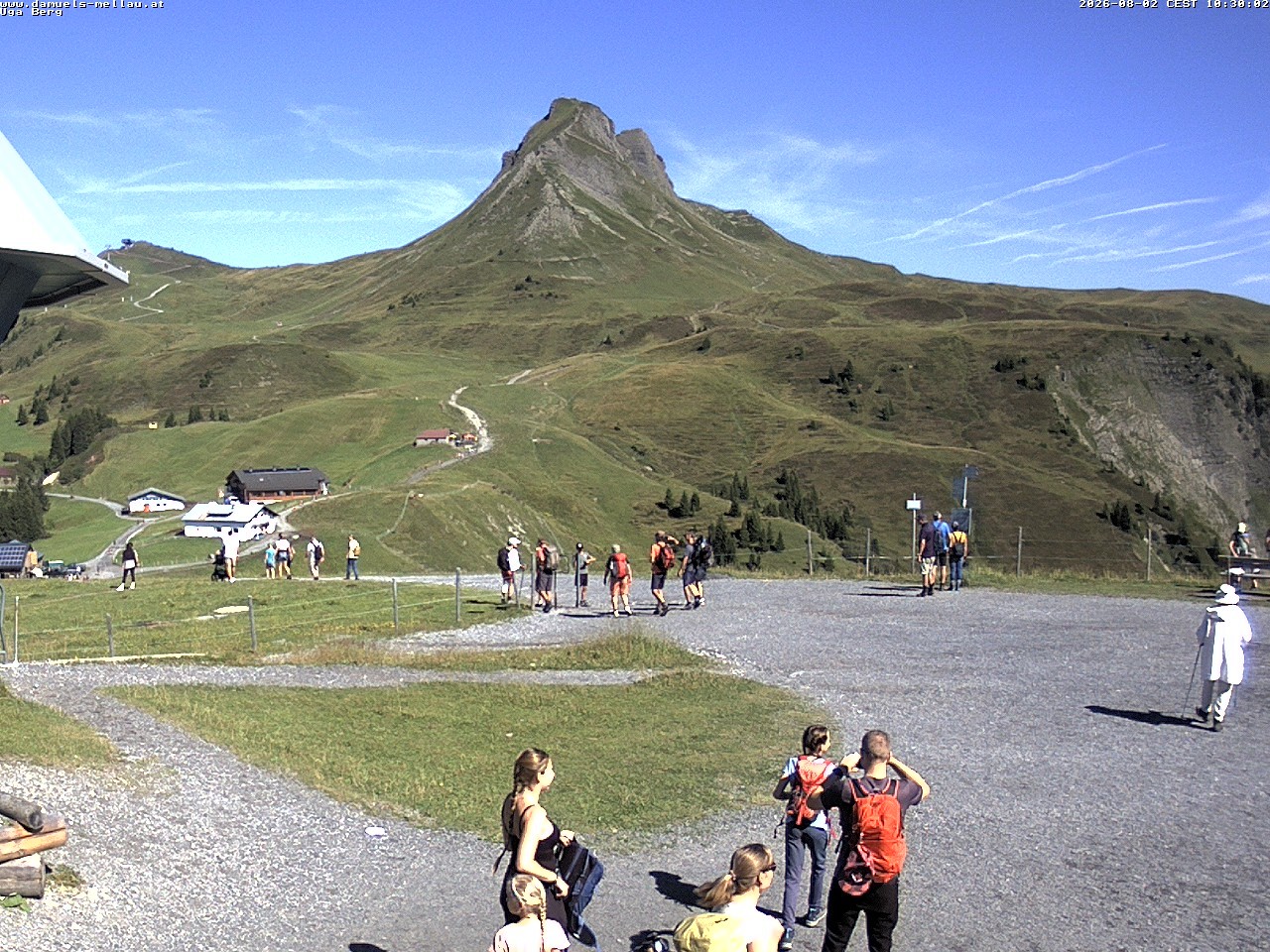 Archiv Foto Webcam Bergstation Uga (1850m)