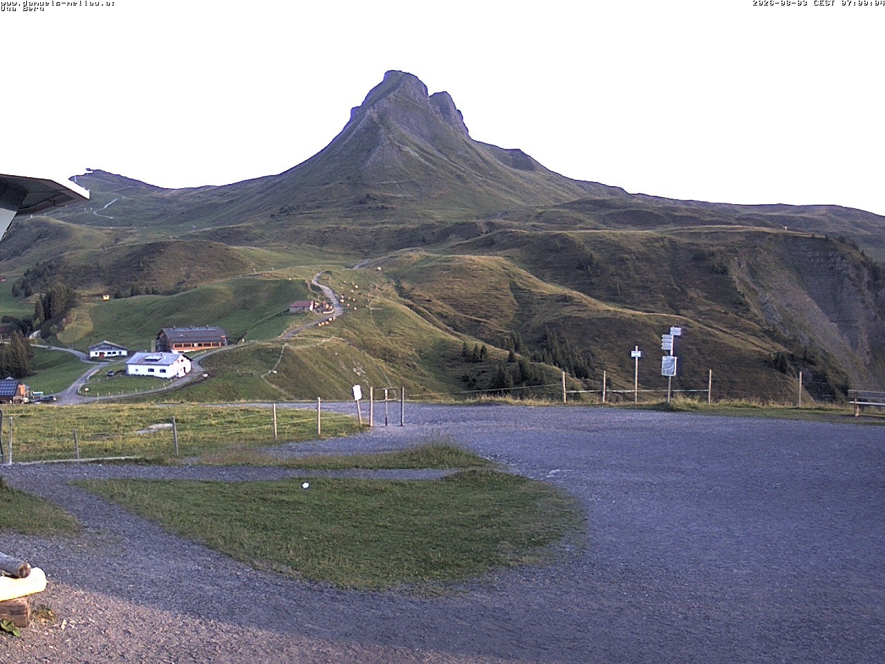 Archiv Foto Webcam Bergstation Uga (1850m)