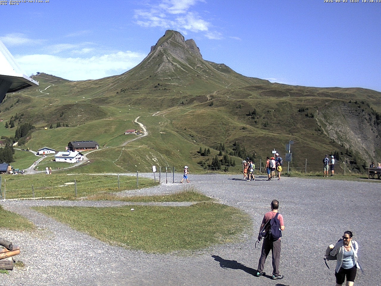 Archiv Foto Webcam Bergstation Uga (1850m)