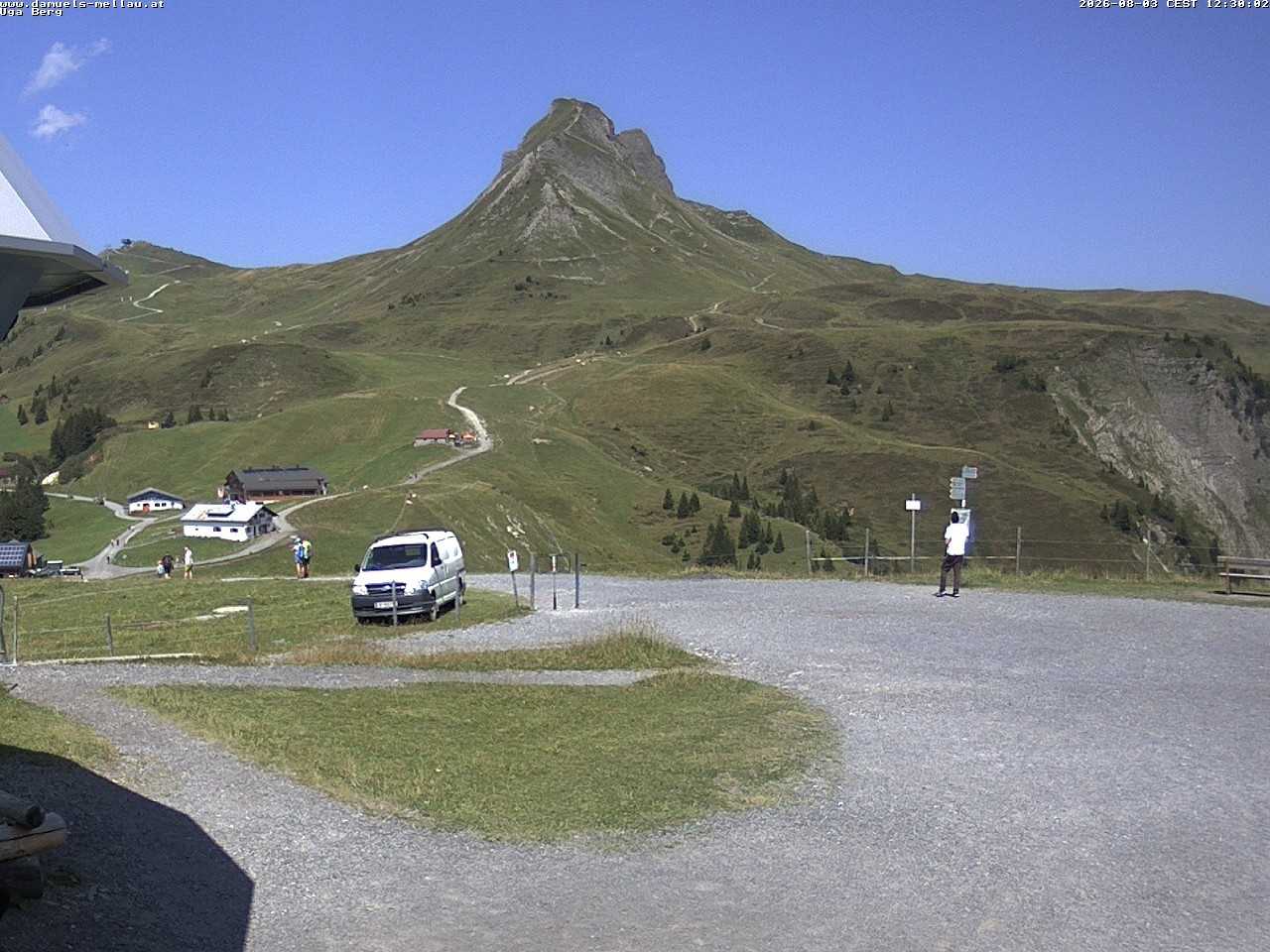 Archiv Foto Webcam Bergstation Uga (1850m)